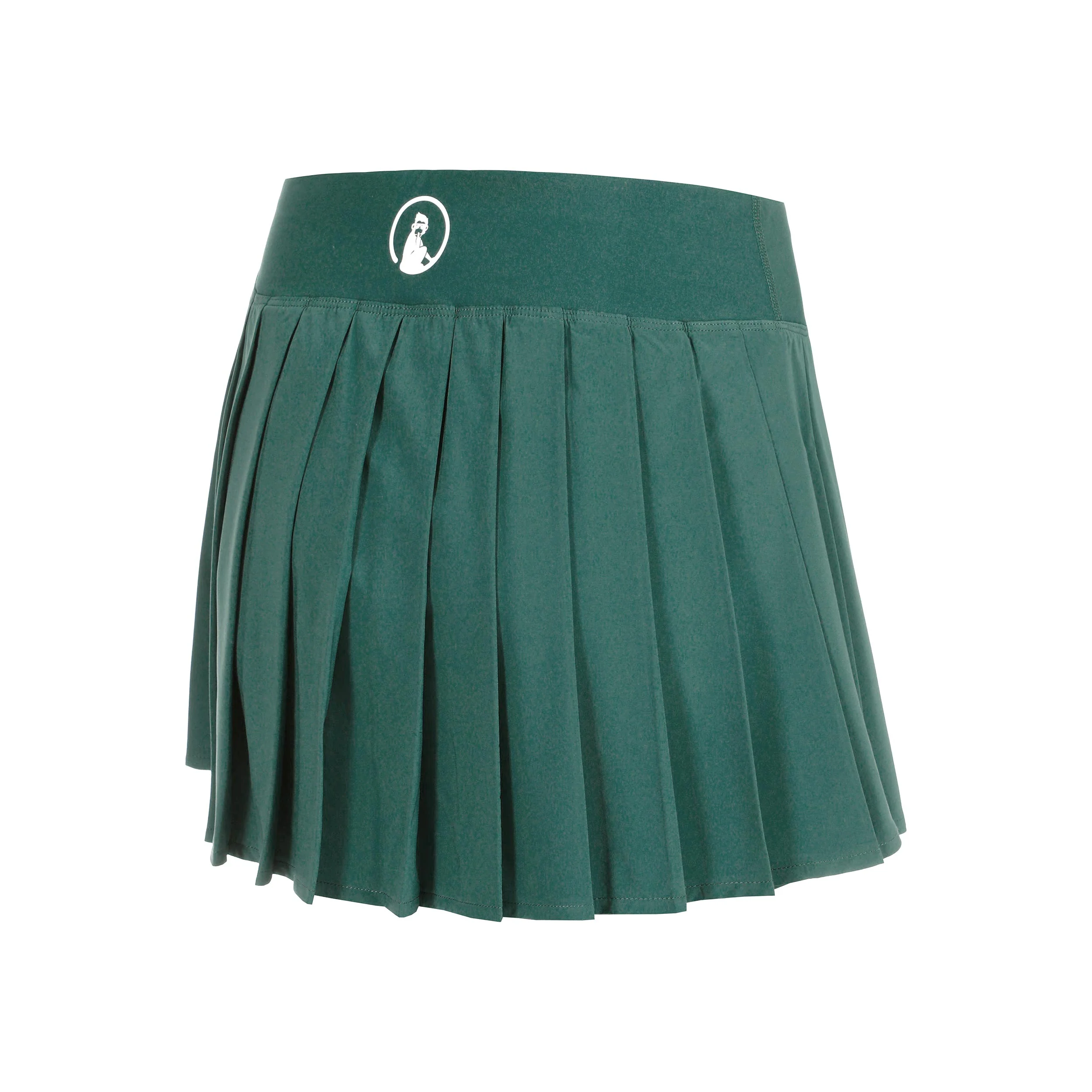 Love Pleated Falda Mujeres-verde - Image 2