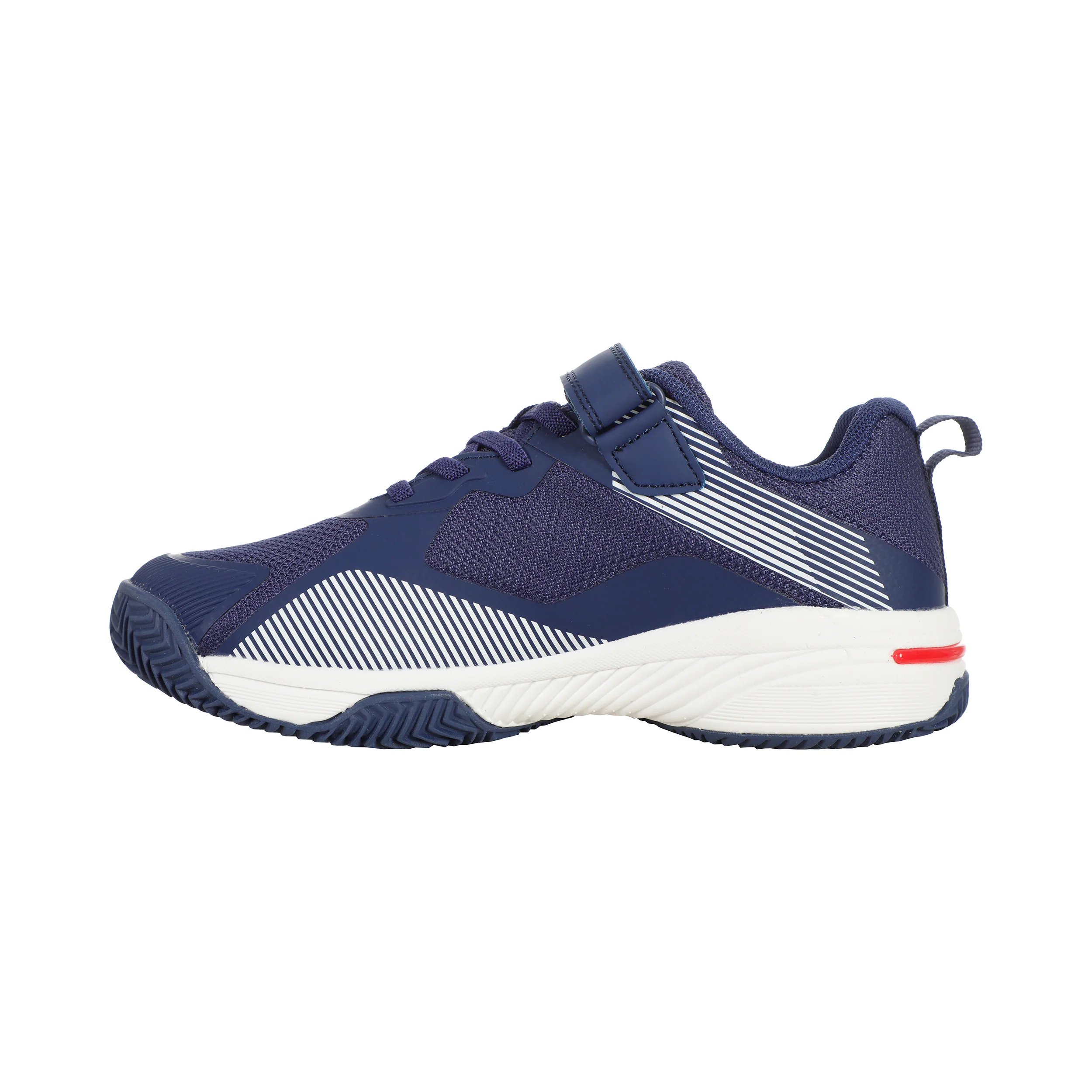Match Velcro Clay Zapatilla Tierra Batida Niños-Azul,Rojo - Image 2