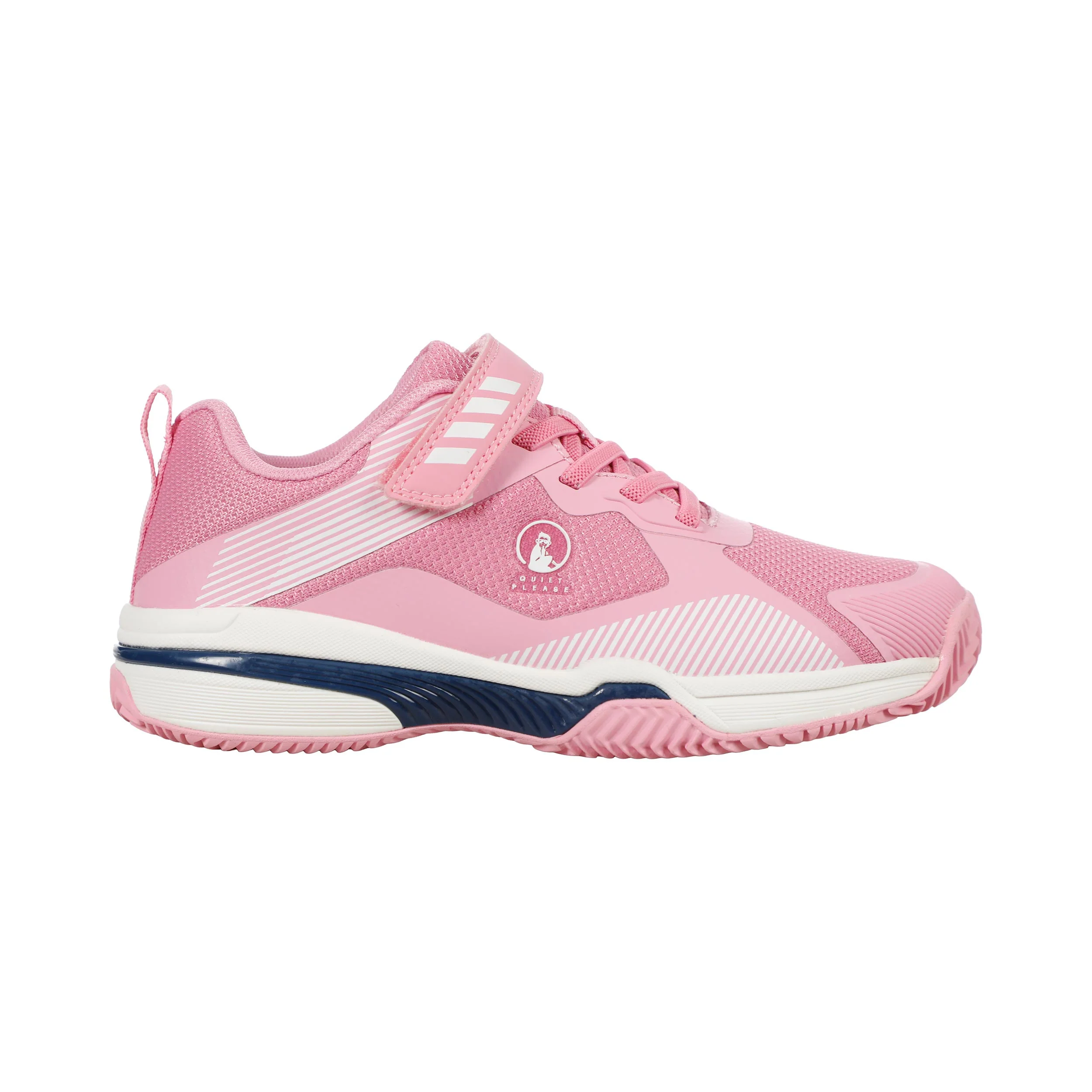Match Velcro Clay Zapatilla tierra batida Niños-rosa, blanco