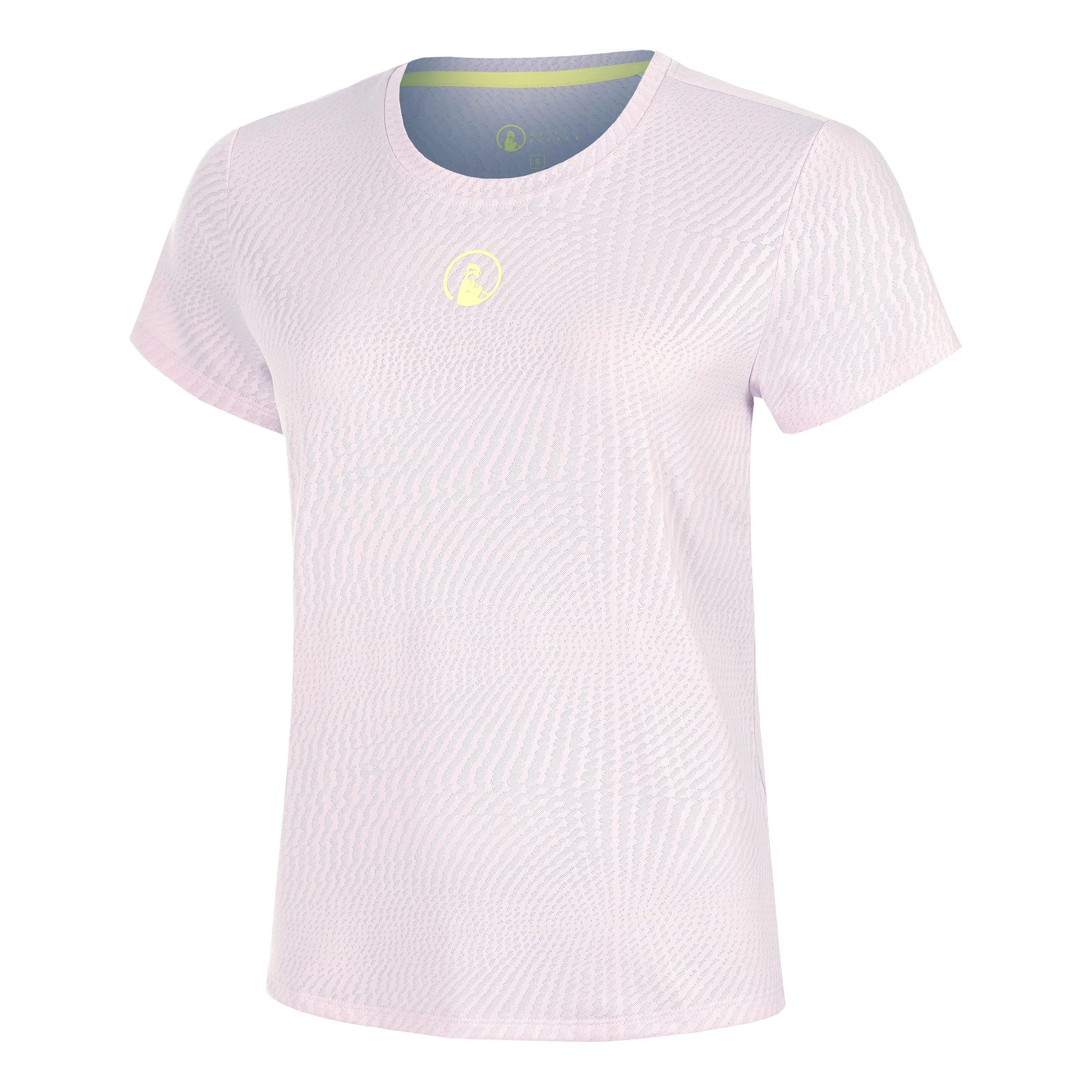 Mind Spin Camiseta De Manga Corta Mujeres-Morado,Amarillo