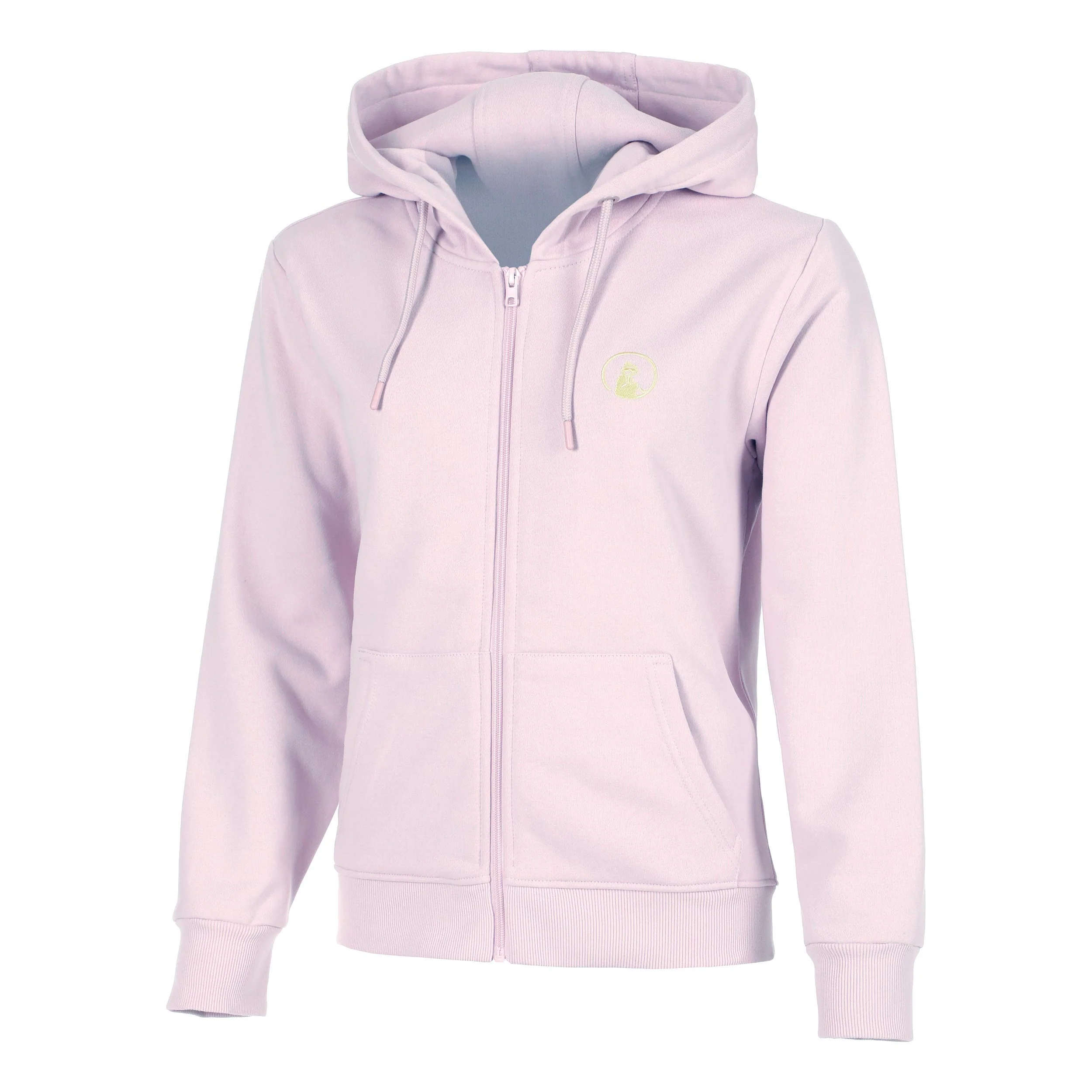 Mind Taped Zip Sudadera Con Cremallera Mujeres-Morado,Verde Neón - Image 2