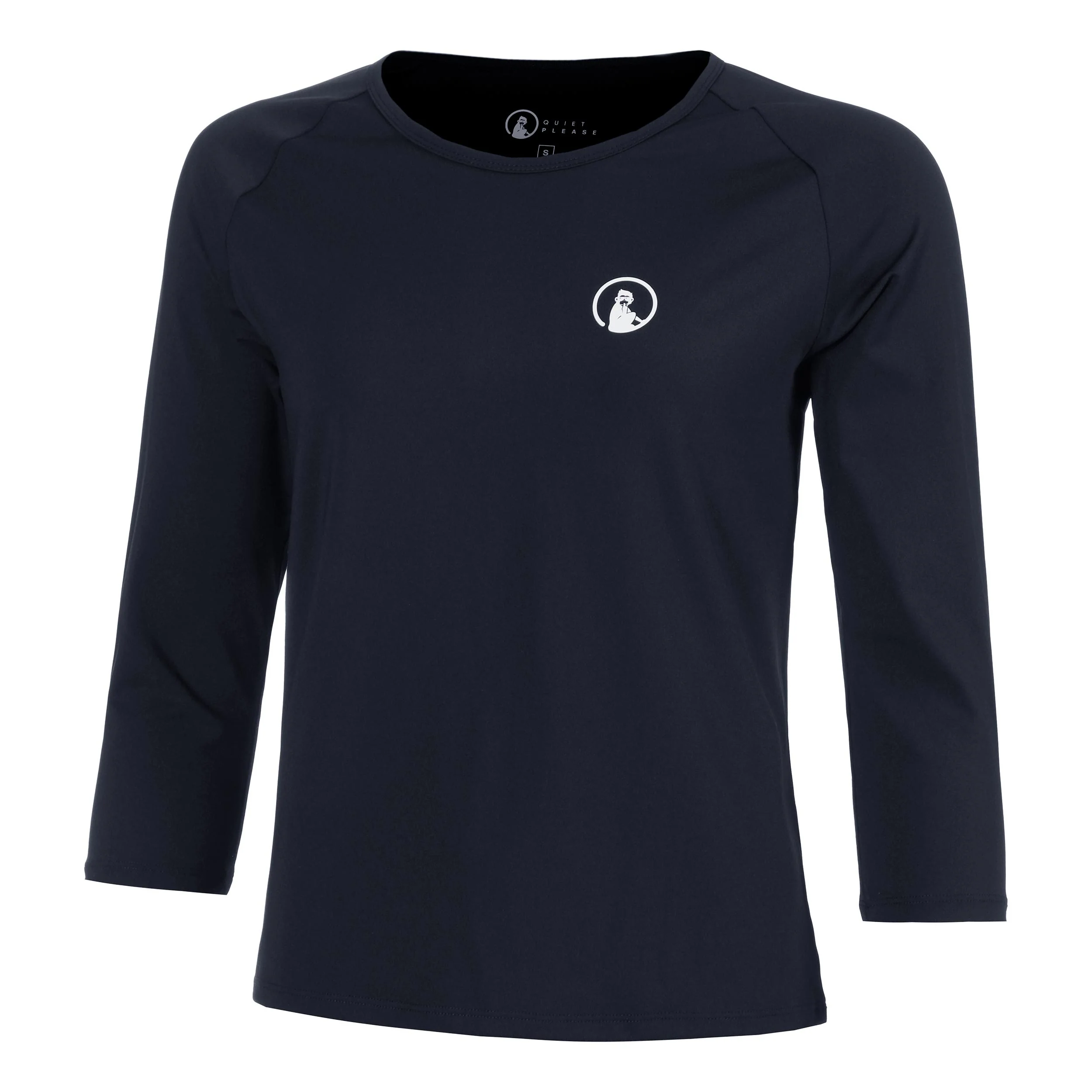 Mixed Camiseta De Manga Larga Mujeres-Azul Oscuro