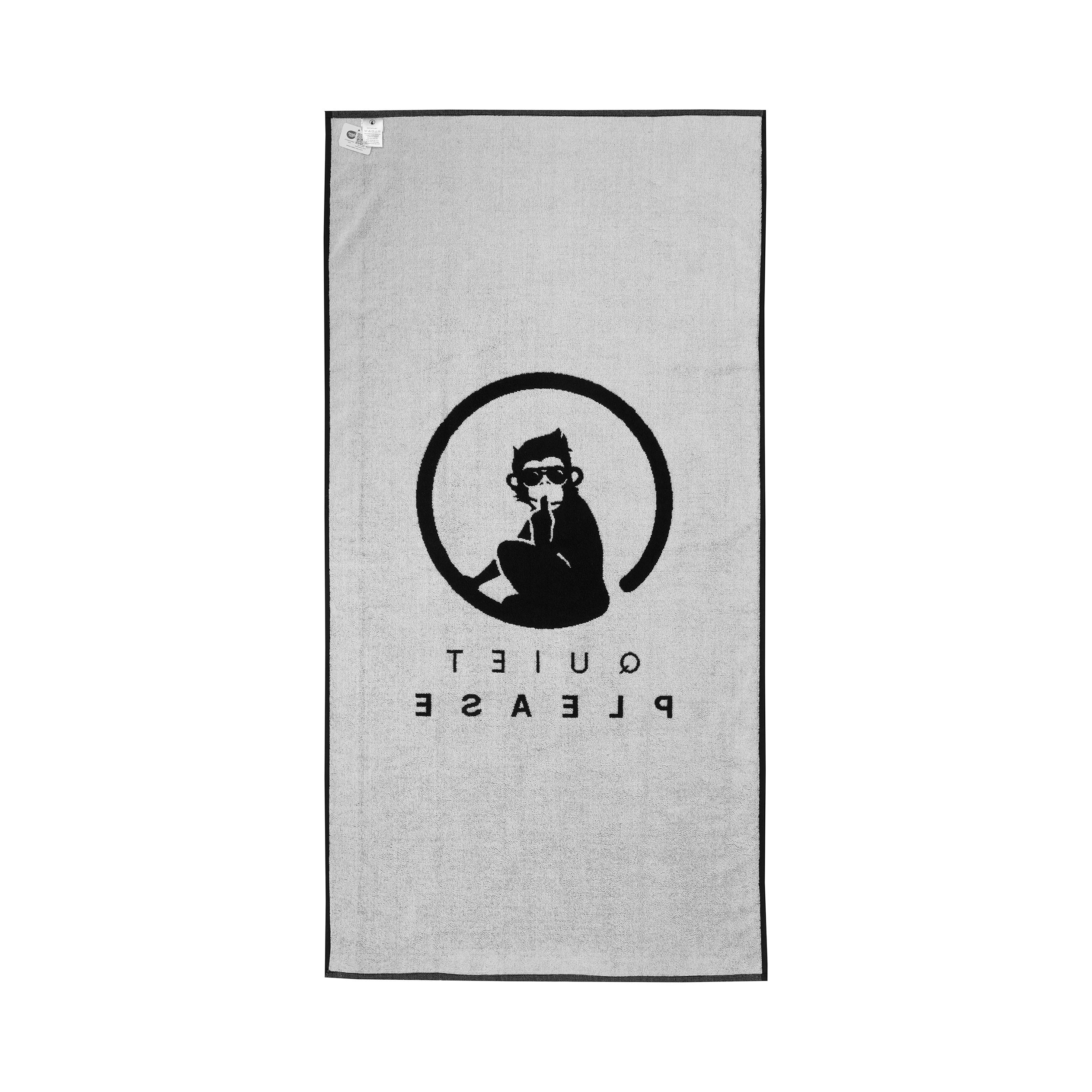 Performance 50x100cm Toalla-Negro,Blanco - Image 2