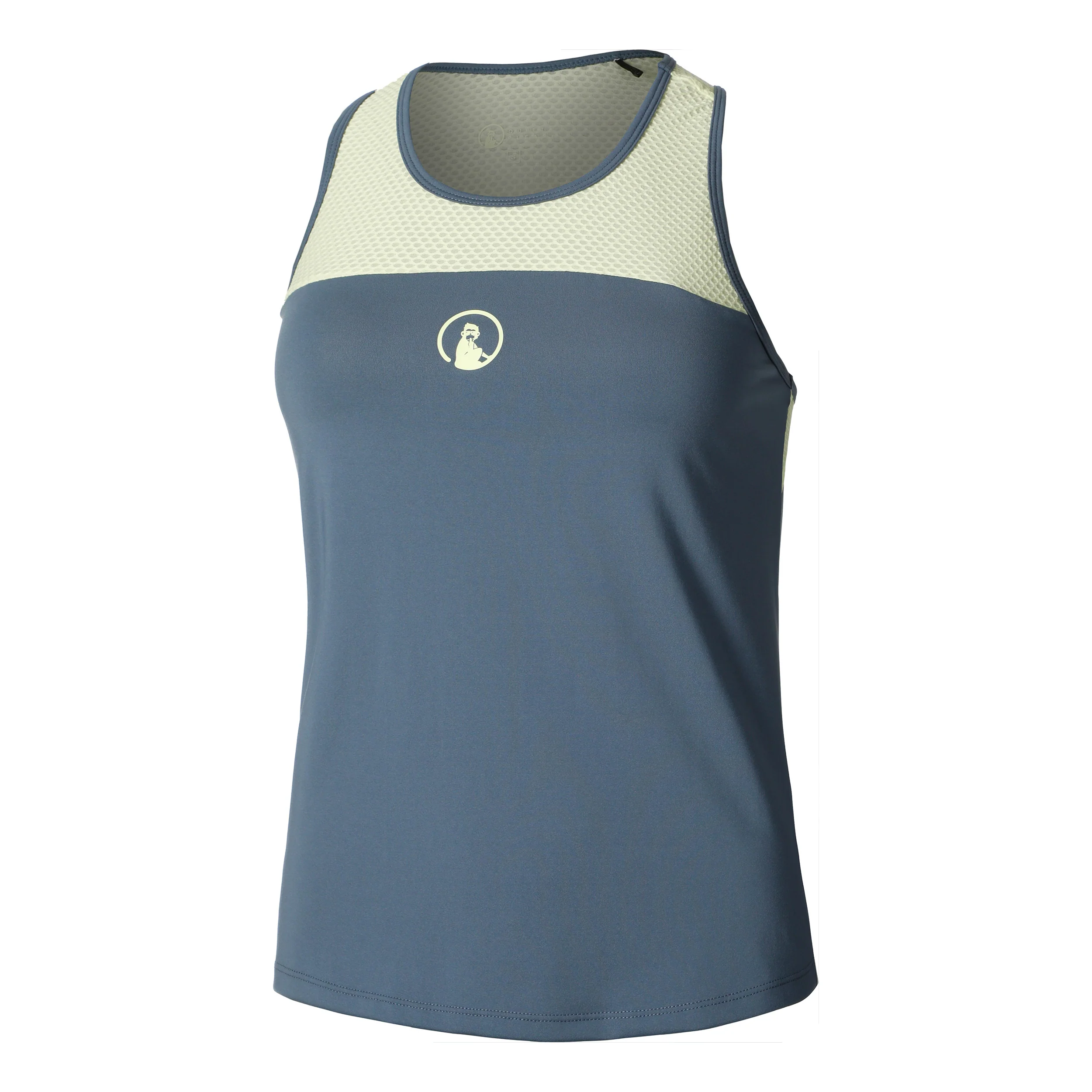 Perspectives Racerback Camiseta De Tirantes Mujeres-Azul