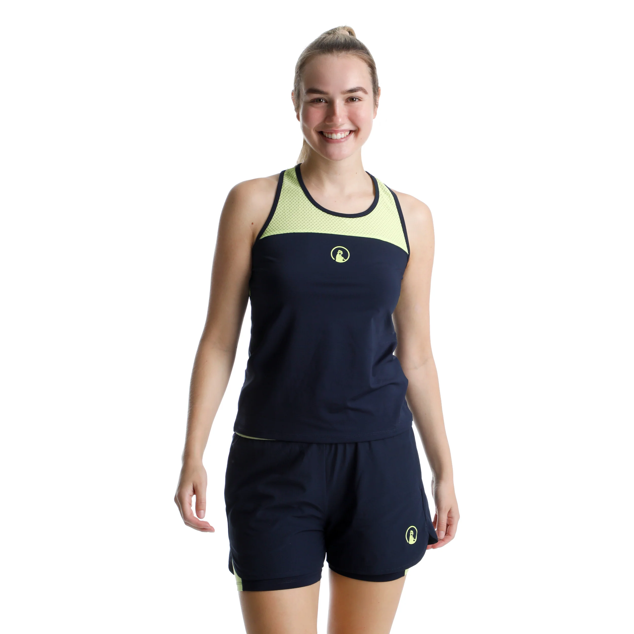 Perspectives Racerback Camiseta De Tirantes Mujeres-Azul Oscuro - Image 5