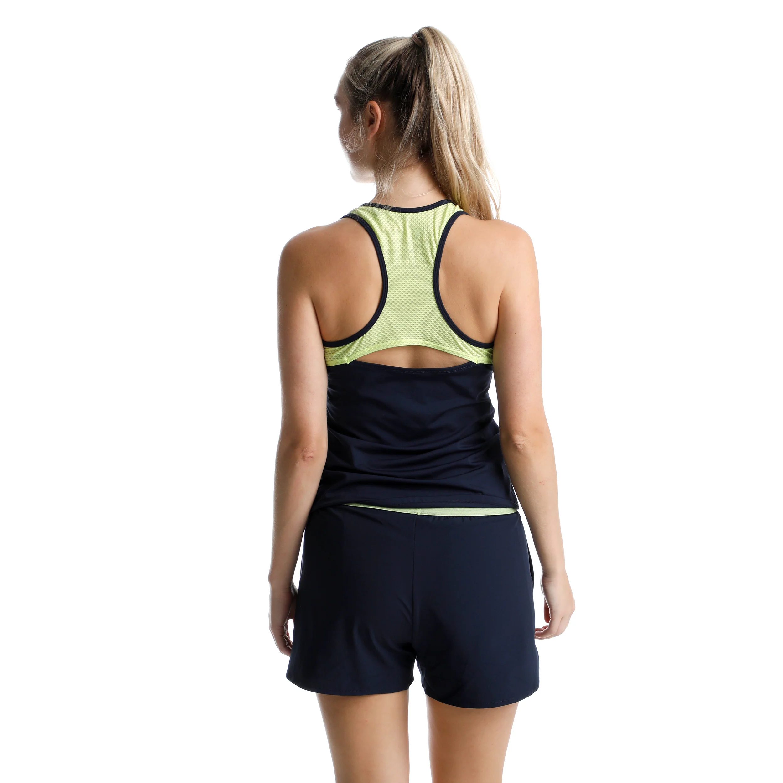 Perspectives Racerback Camiseta De Tirantes Mujeres-Azul Oscuro - Image 6