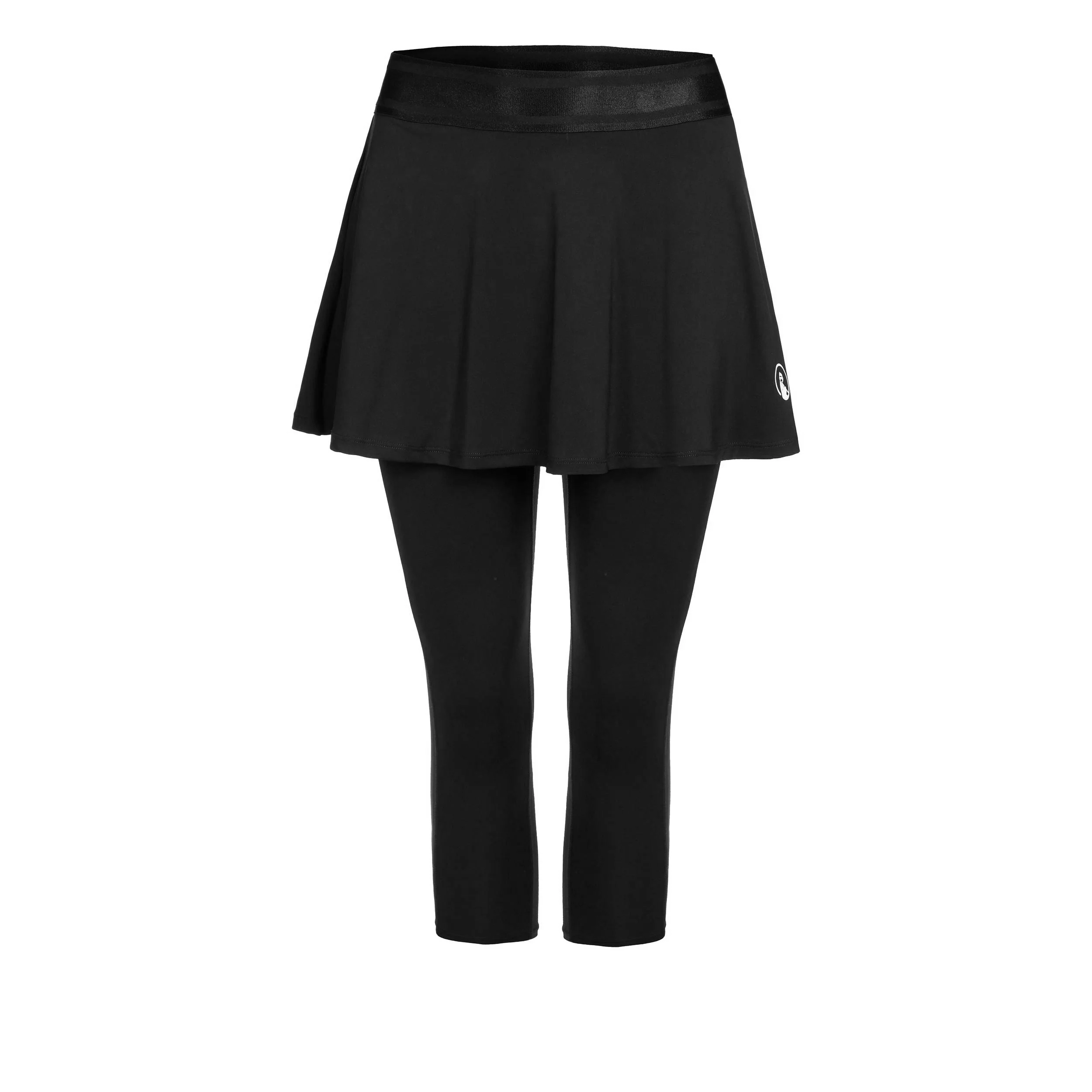 Play (without pockets) Falda con malla Mujeres - negro, blanco