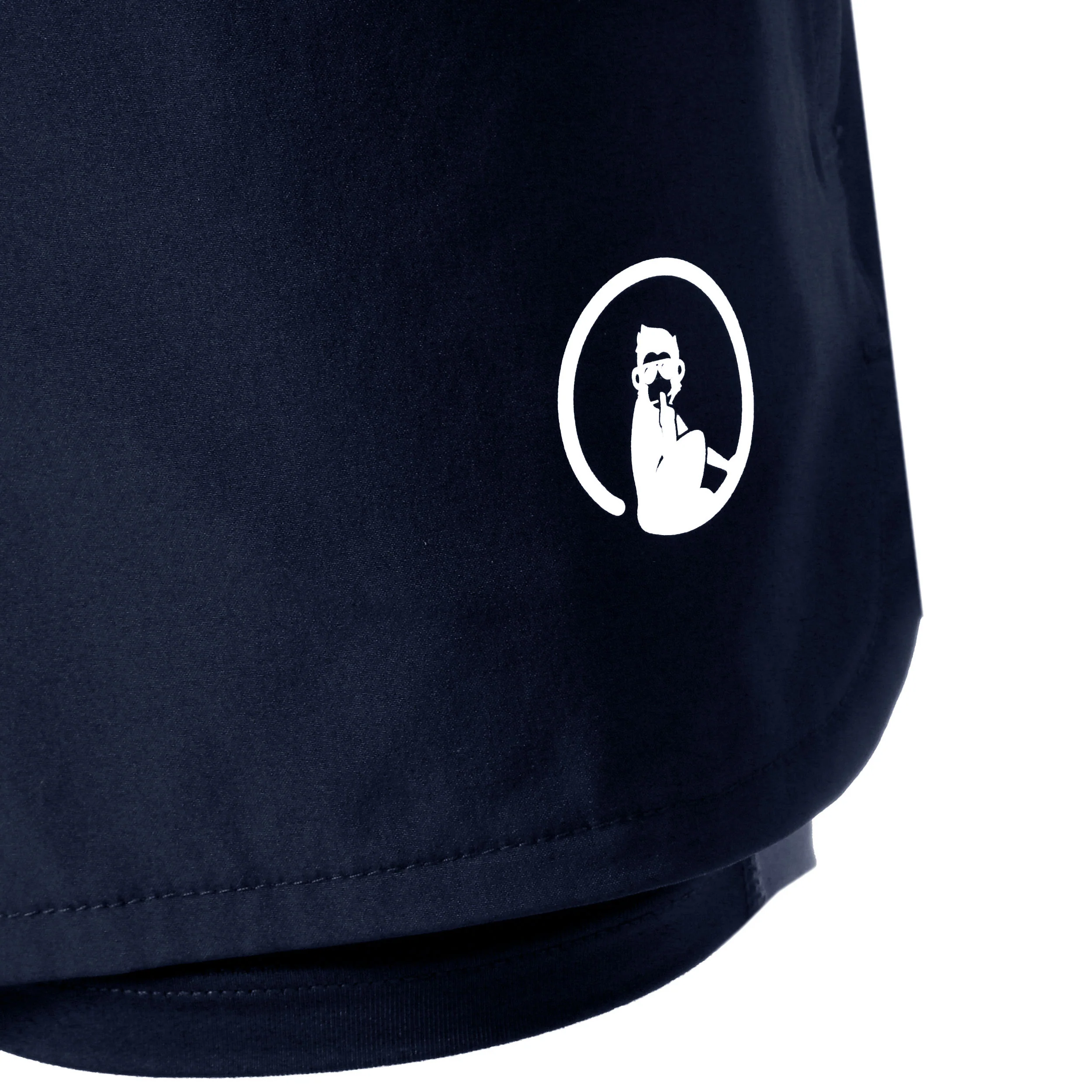Point 2in1 Shorts Chicas-azul oscuro - Image 3