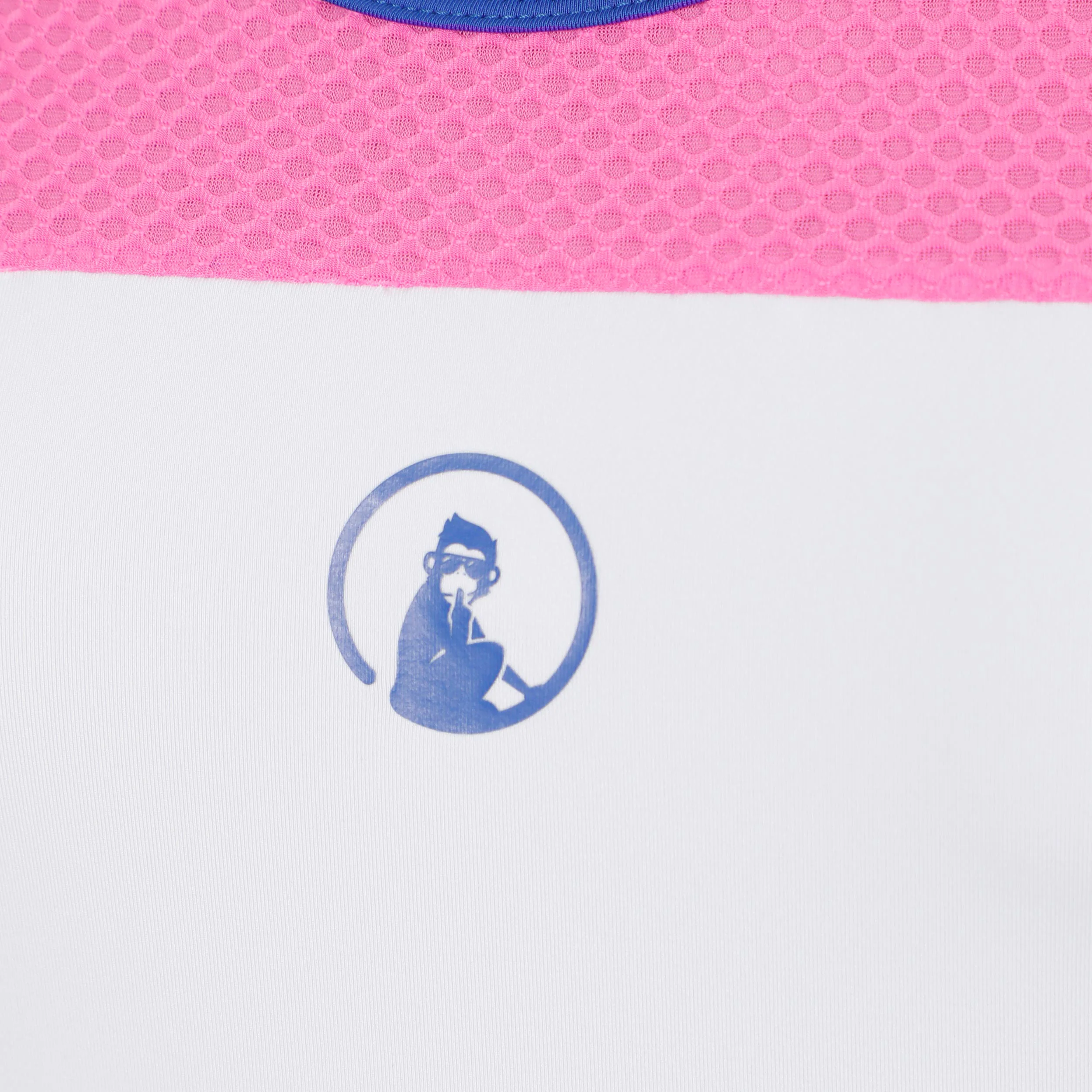 Racerback Vestido Mujeres - blanco, azul - Image 4