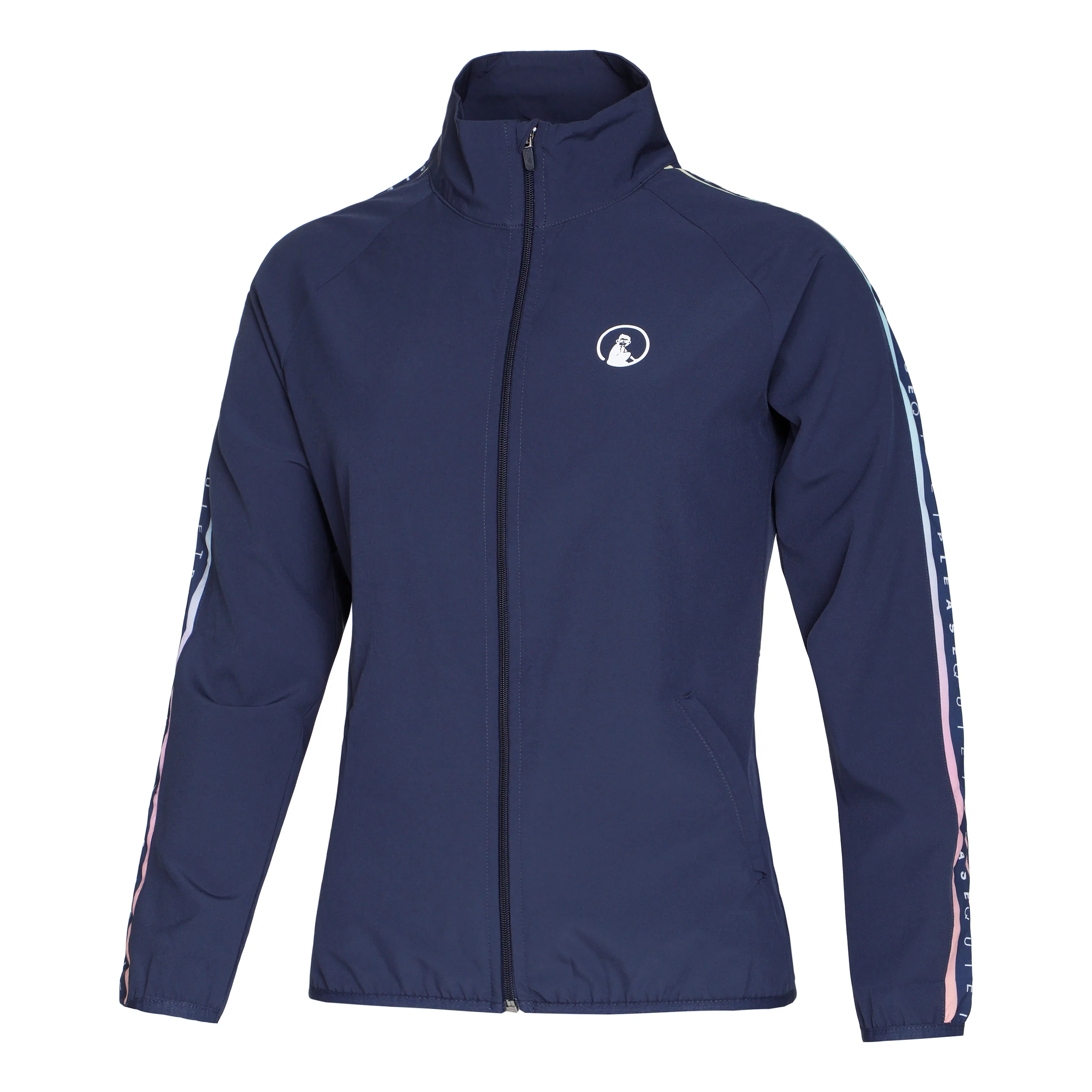 Rainbow Stroke Chaqueta De Entrenamiento Mujeres-Azul,Multicolor