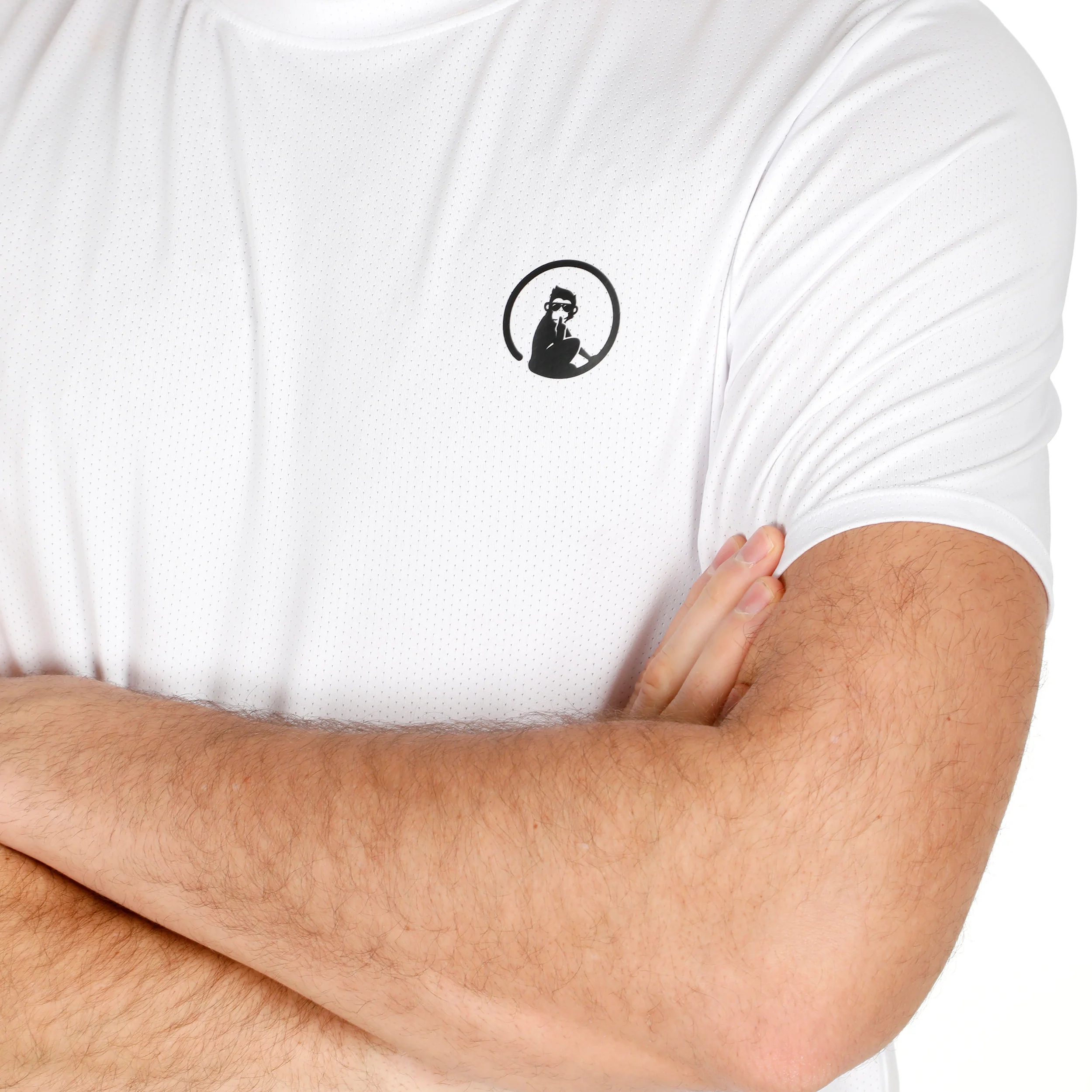 Receiver Camiseta De Manga Corta Hombres-Blanco - Image 3