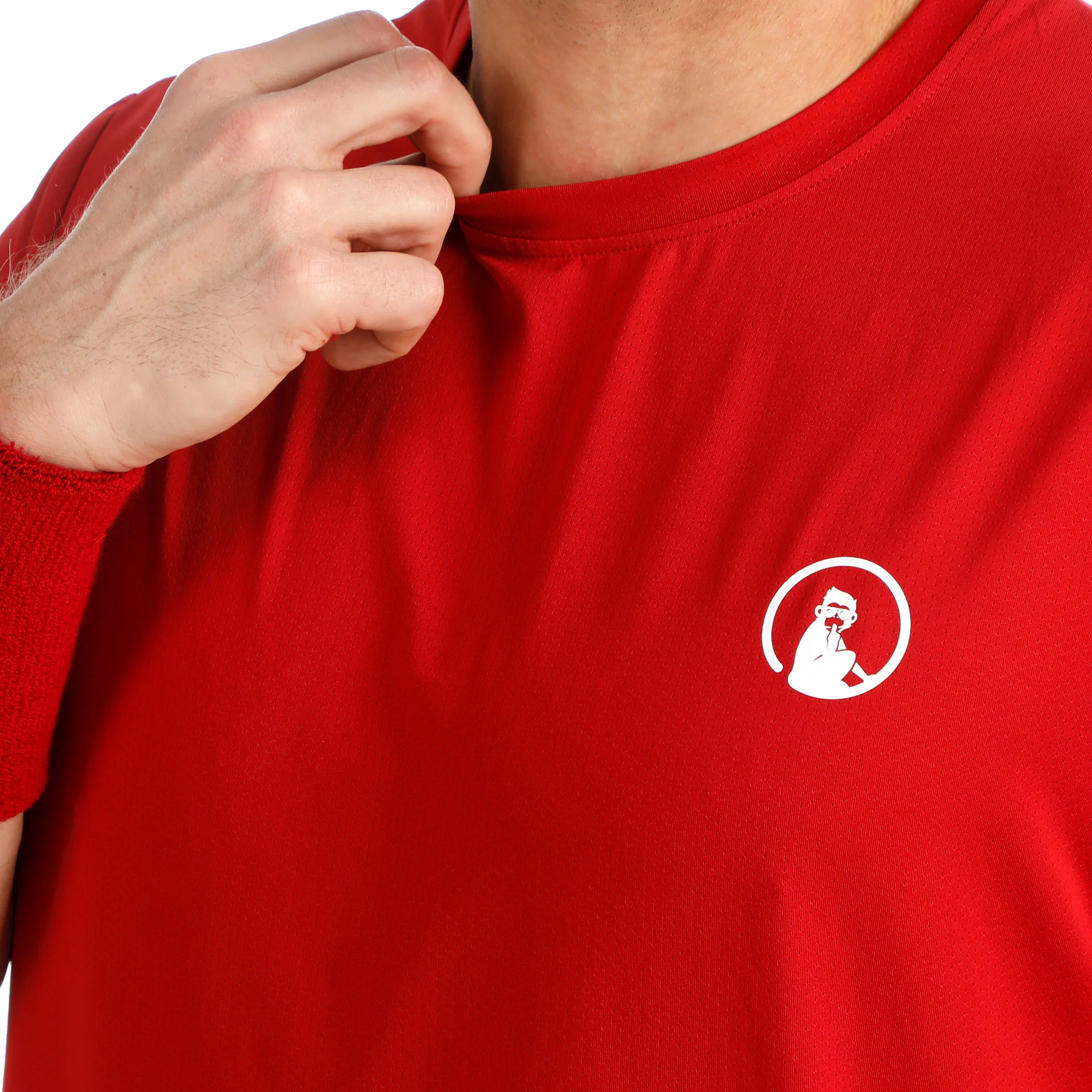 Receiver Camiseta De Manga Corta Hombres-Rojo - Image 6