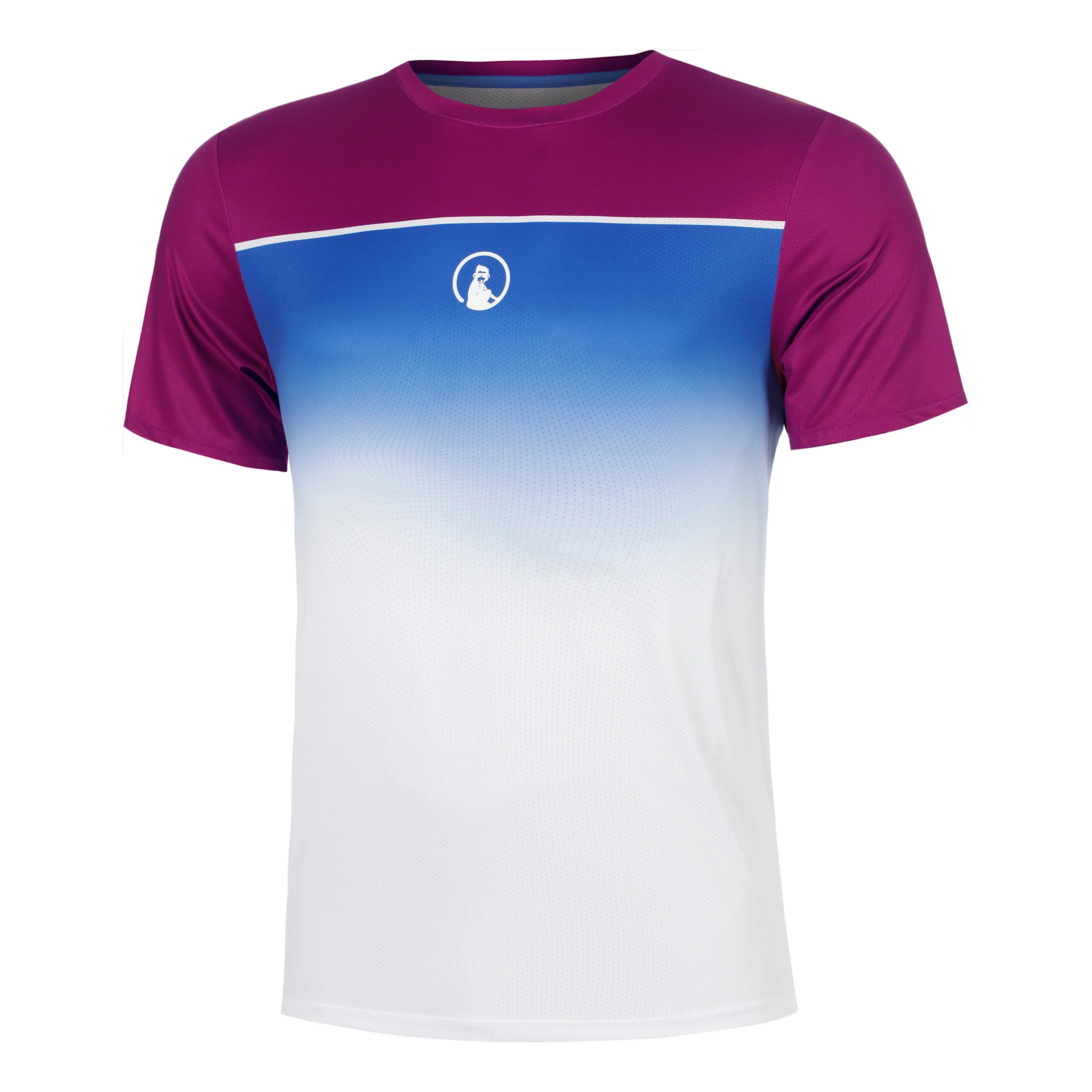 Receiver Faded Camiseta de manga corta Hombres - rosa, blanco