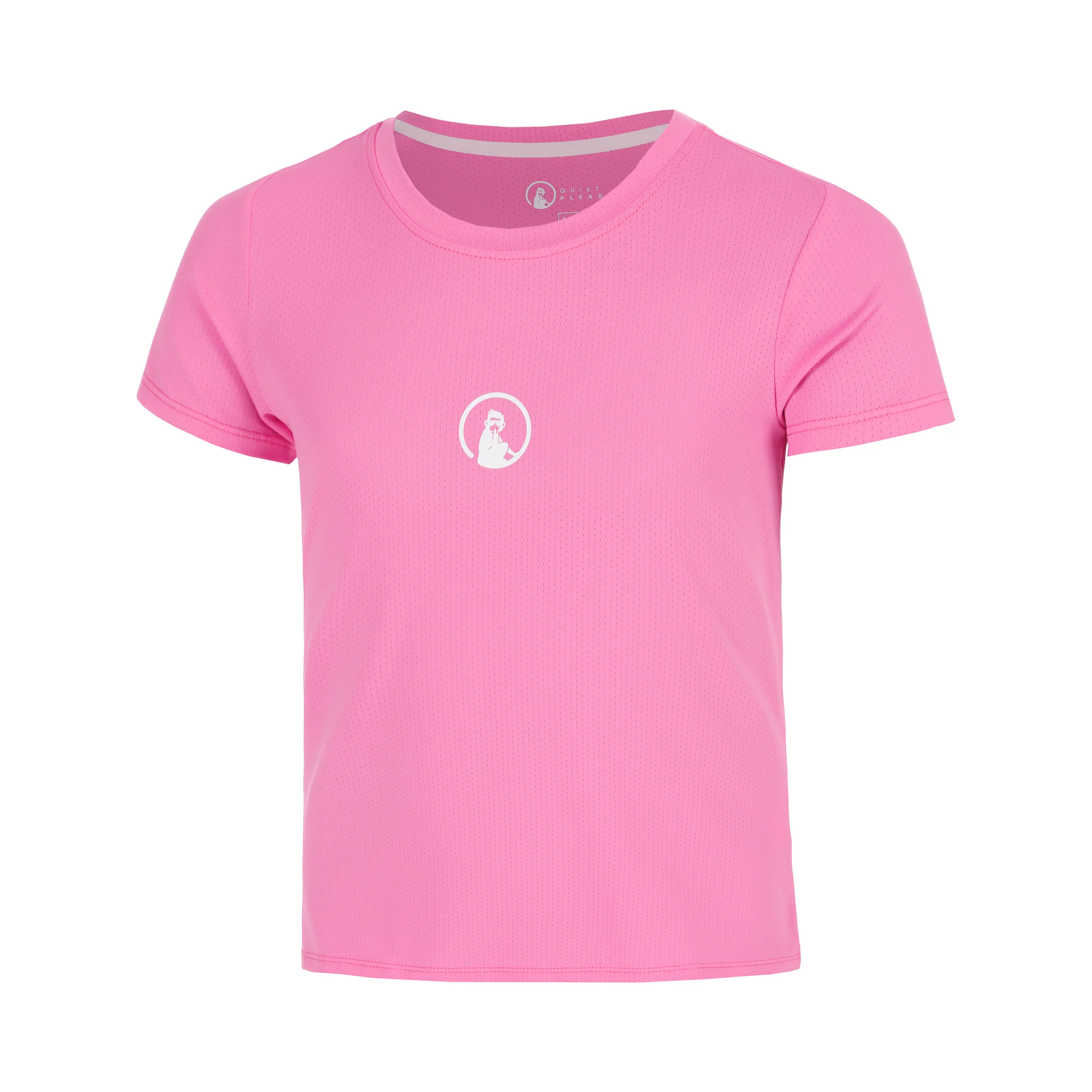 Retriever Camiseta de manga corta Chicas-rosa, blanco