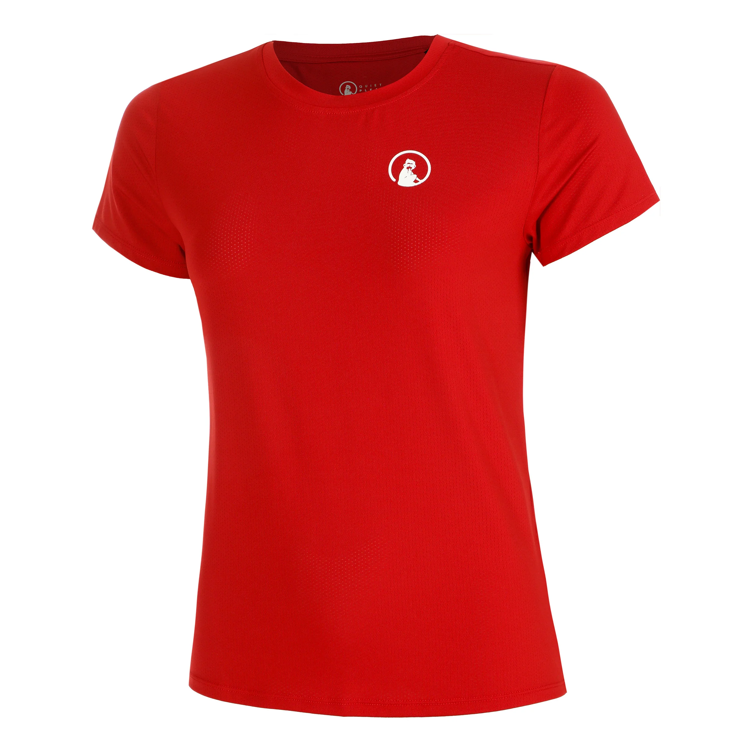 Retriever Camiseta De Manga Corta Mujeres-Rojo