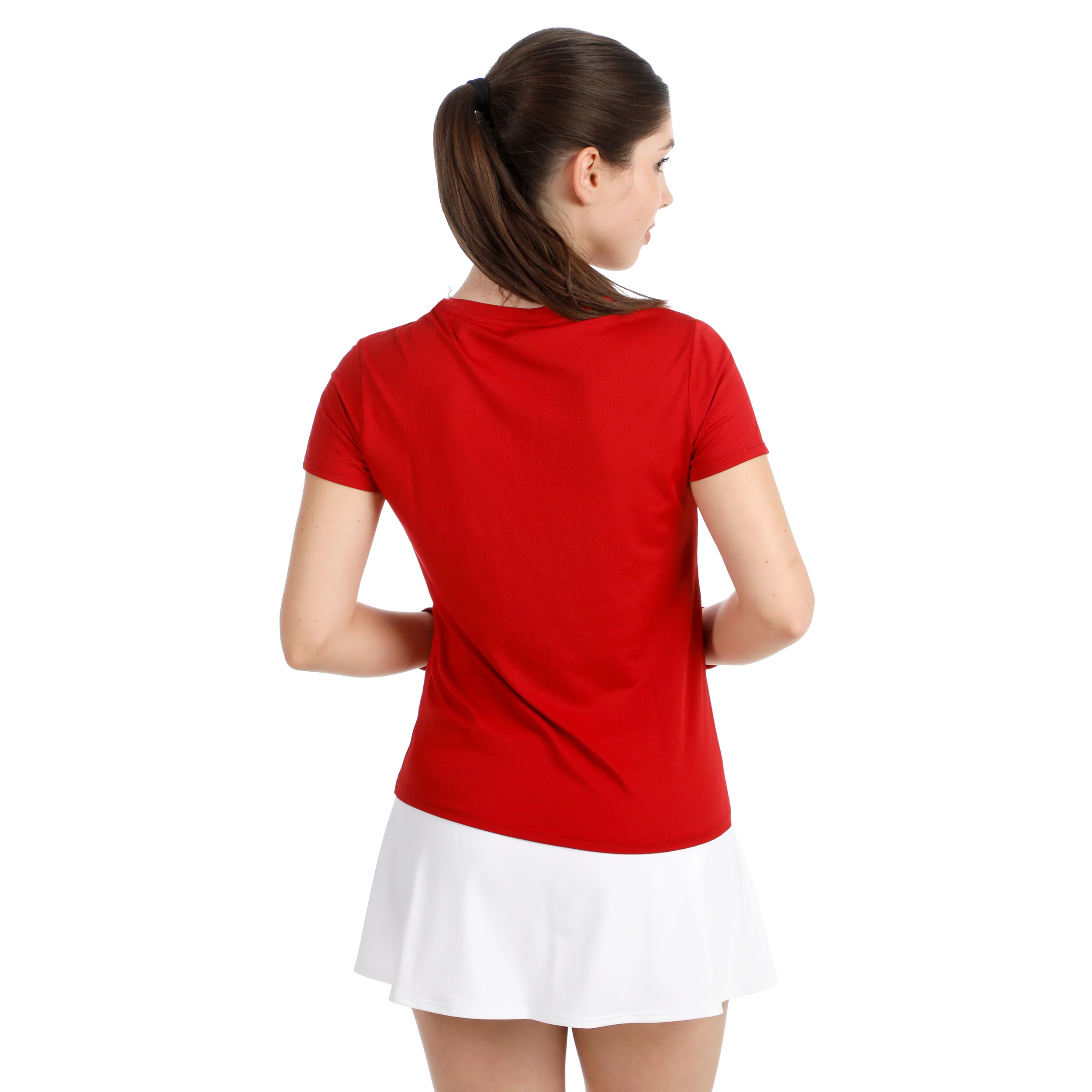 Retriever Camiseta De Manga Corta Mujeres-Rojo - Image 5