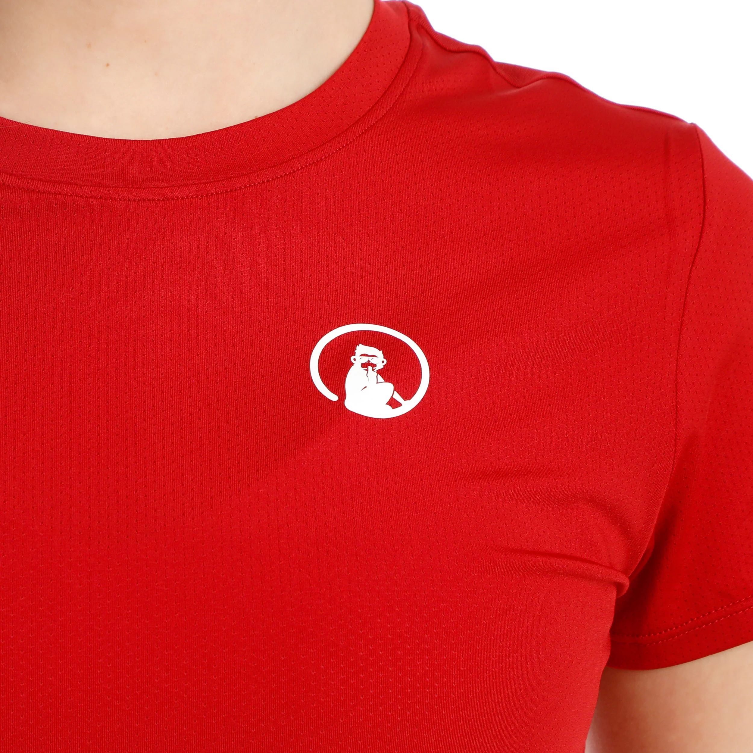 Retriever Camiseta De Manga Corta Mujeres-Rojo - Image 6