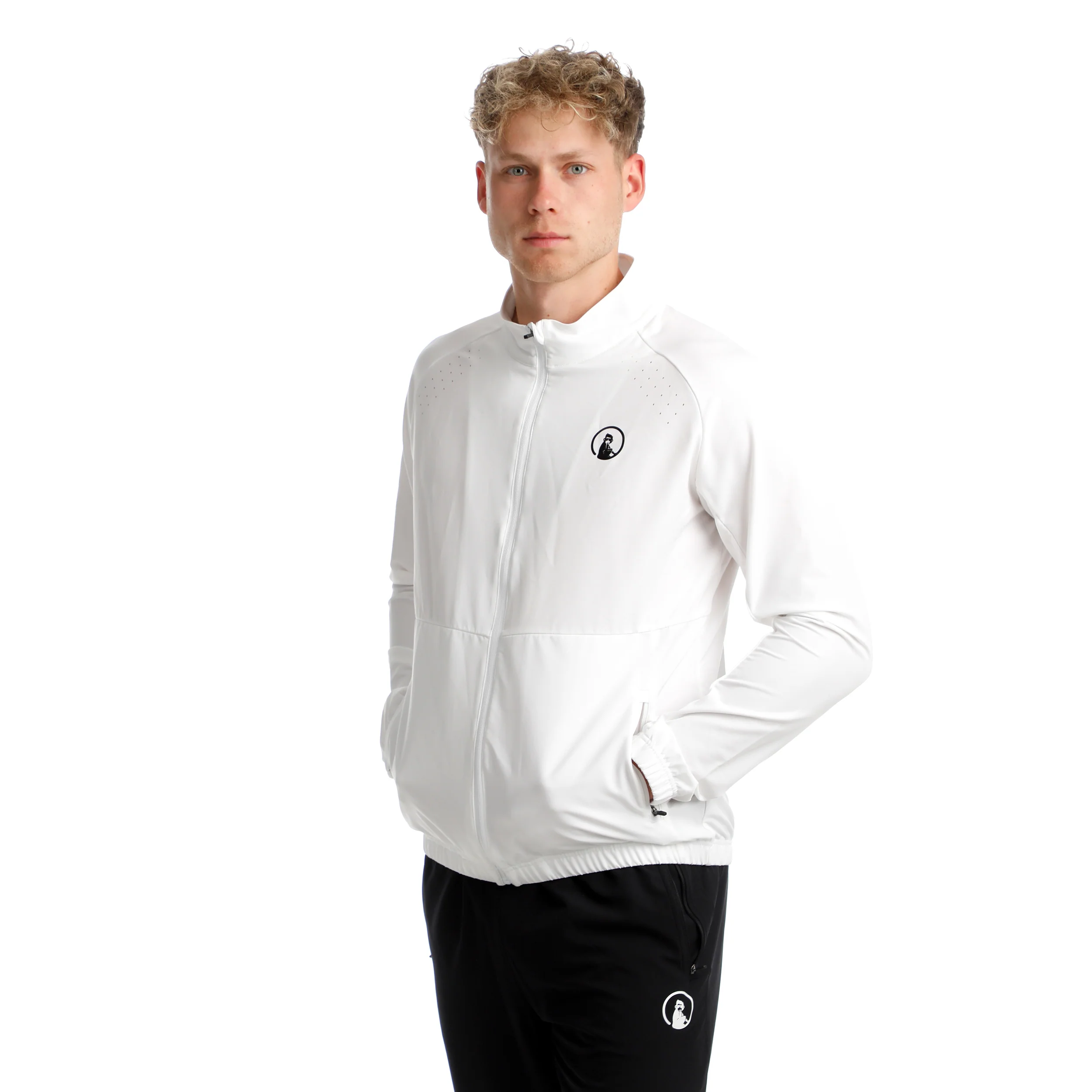 Return Chaqueta De Entrenamiento Hombres-Blanco - Image 5