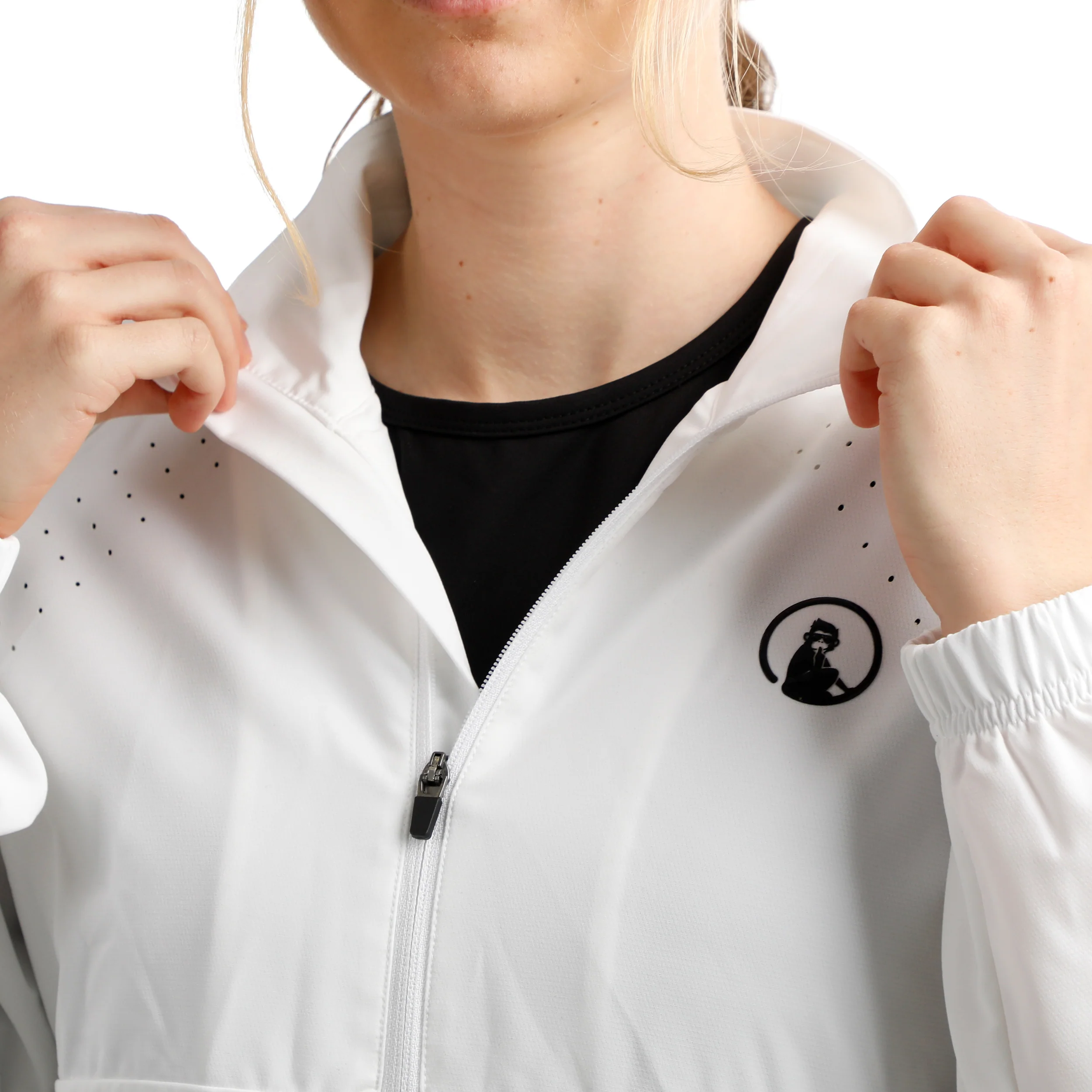 Return Chaqueta De Entrenamiento Mujeres-Blanco - Image 8