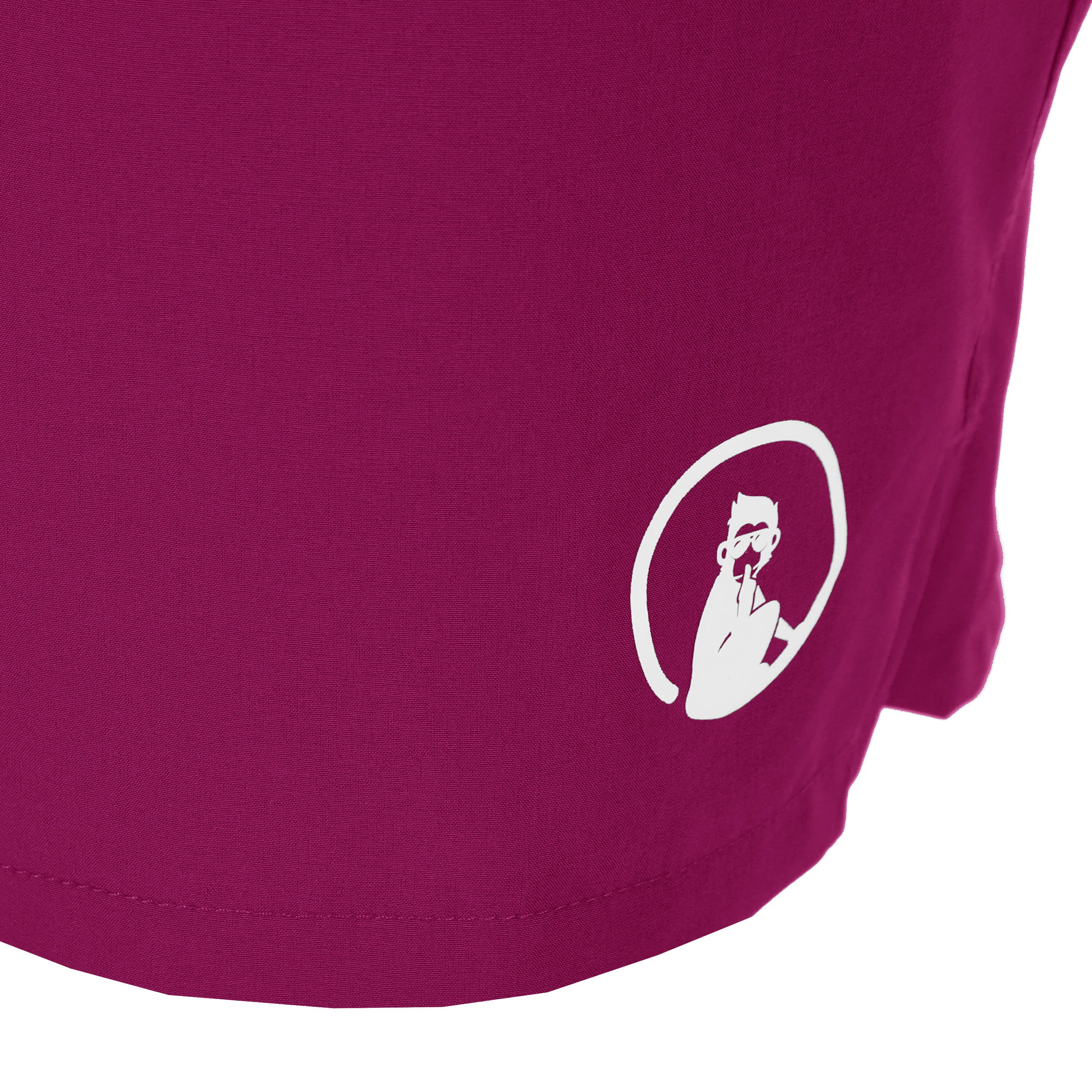 Smash Shorts Chicos-berry, blanco - Image 3