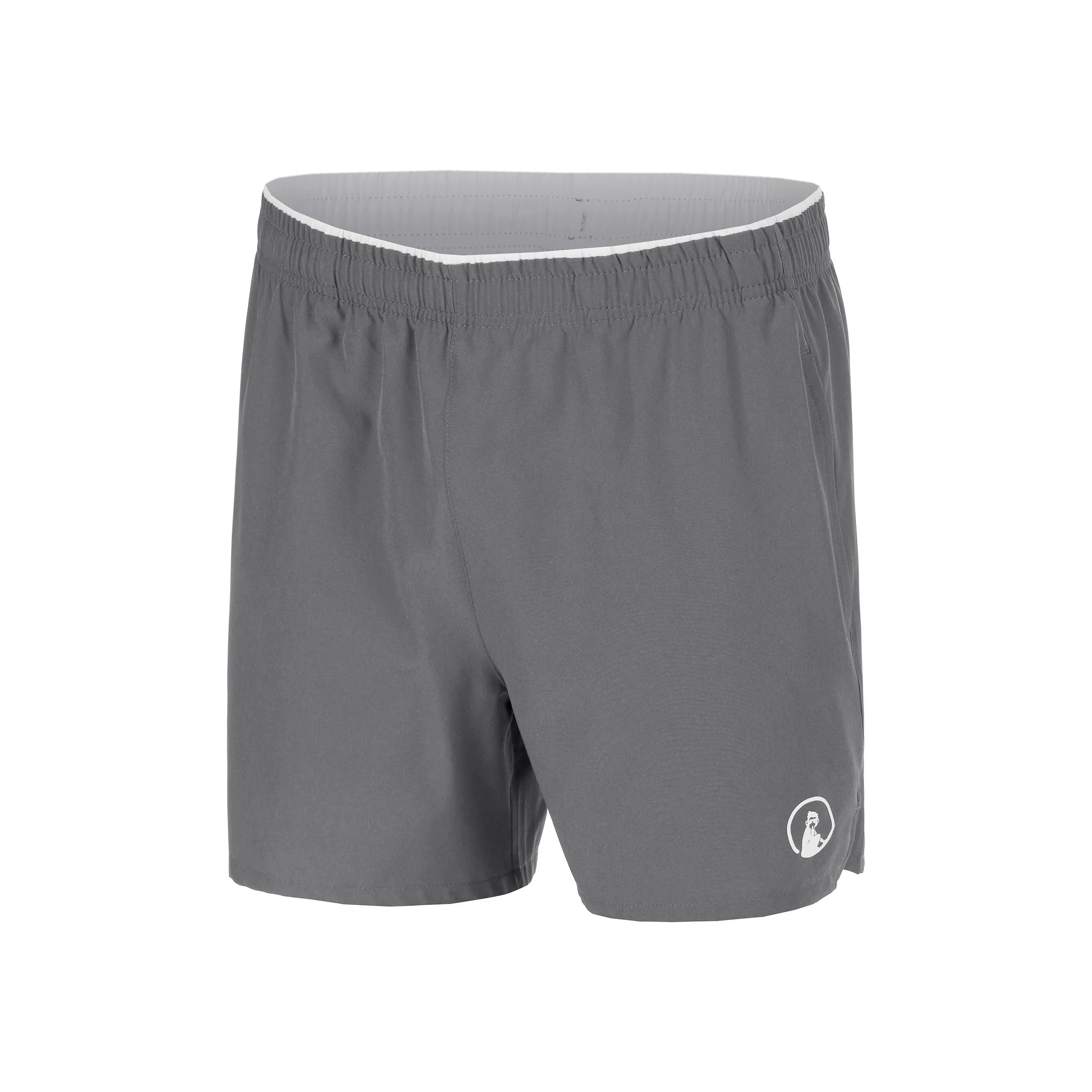 Smash Shorts Chicos - gris, blanco