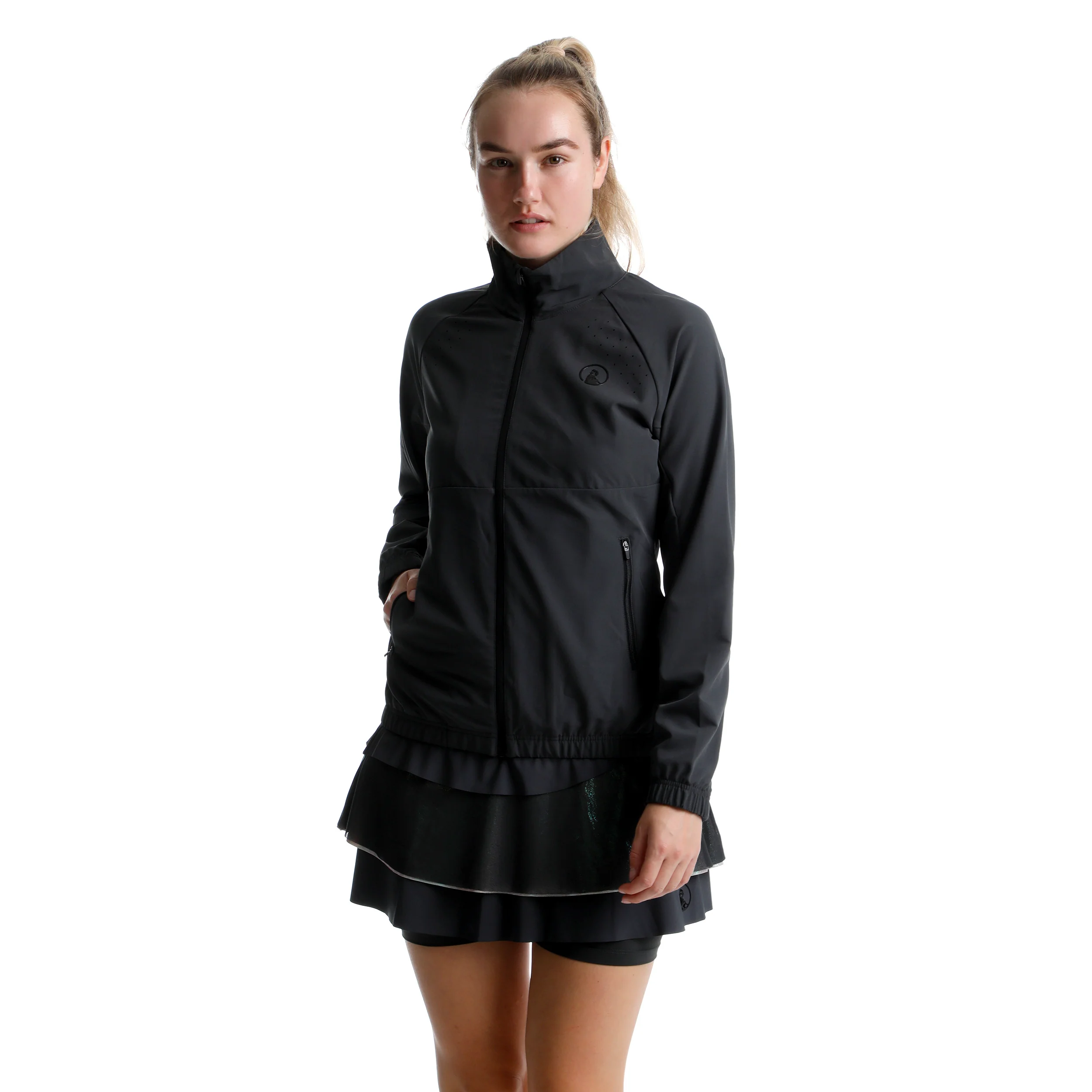 Sparkle Return Chaqueta De Entrenamiento Mujeres-Antracita - Image 5