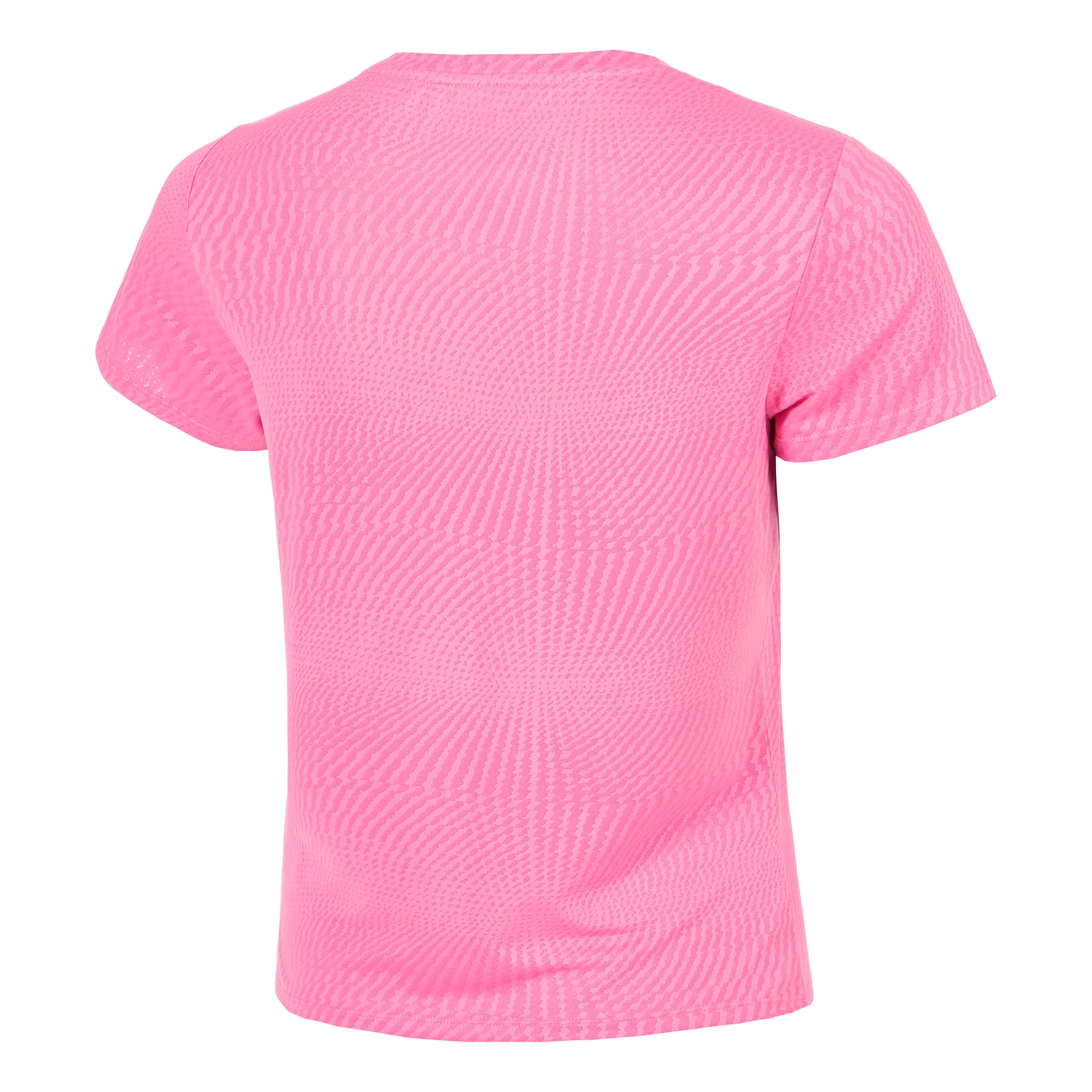 Spin Camiseta de manga corta Mujeres - rosa, blanco - Image 2