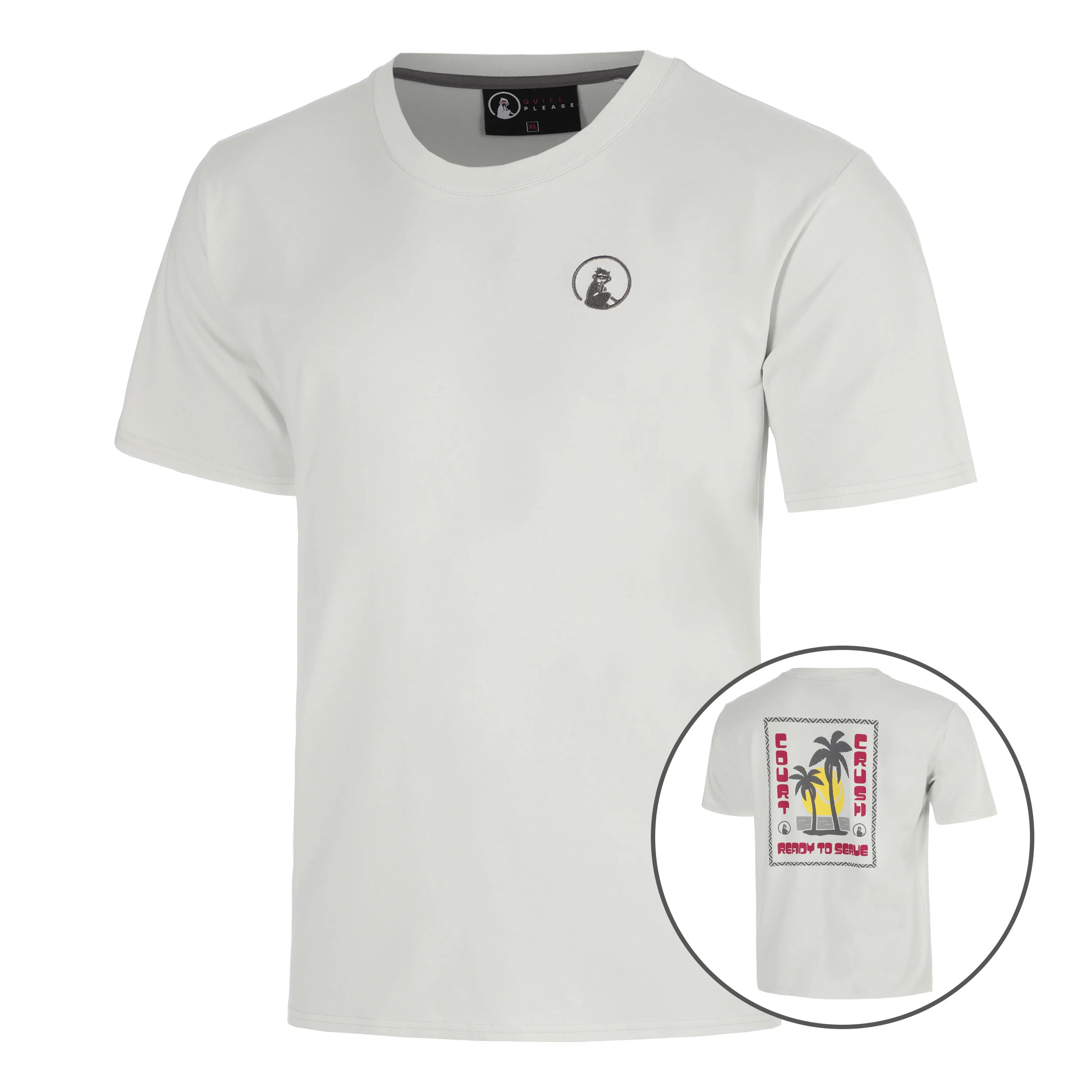 Sunset Camiseta de manga corta Hombres-gris claro, gris oscuro