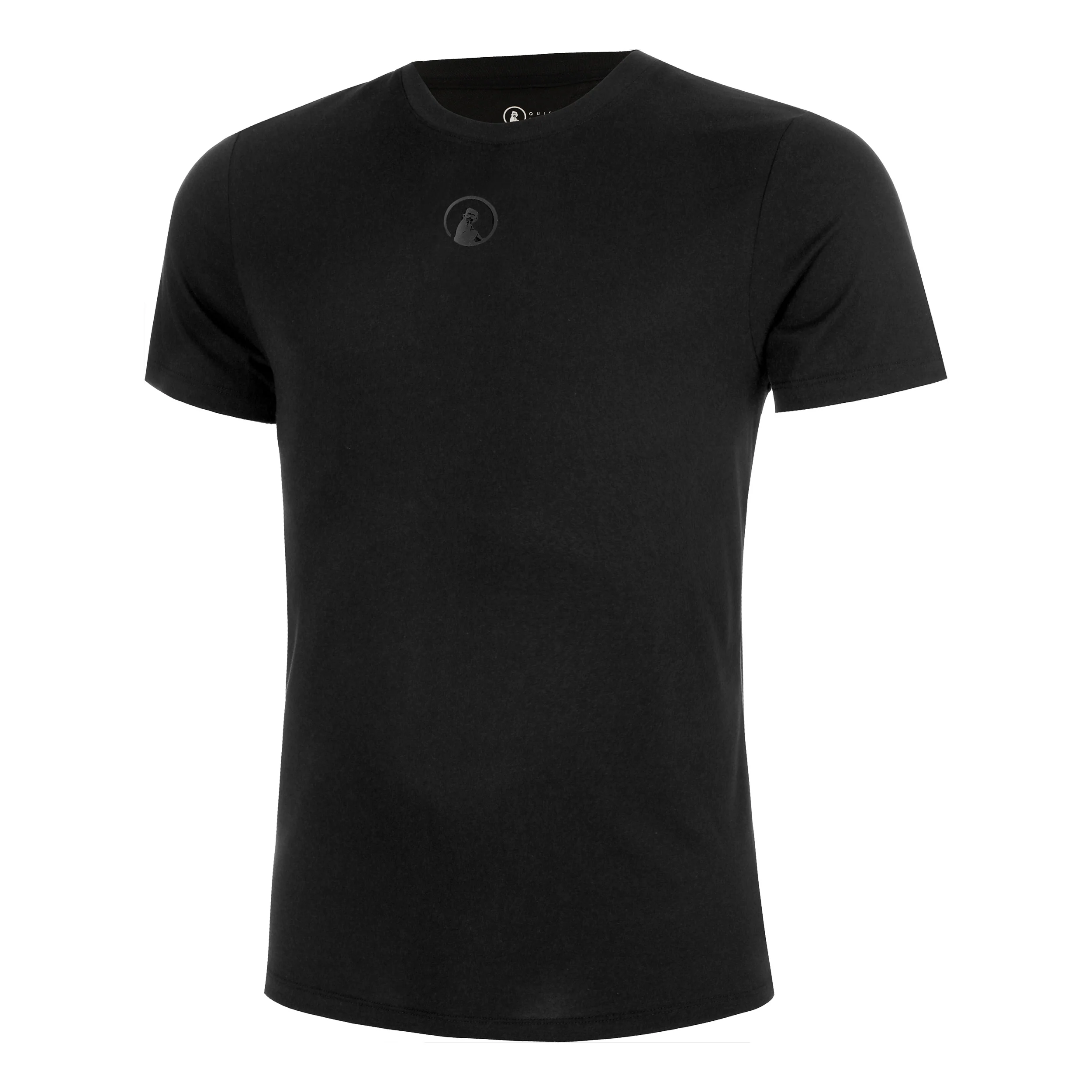 Tonal Core Camiseta De Manga Corta Hombres-Negro