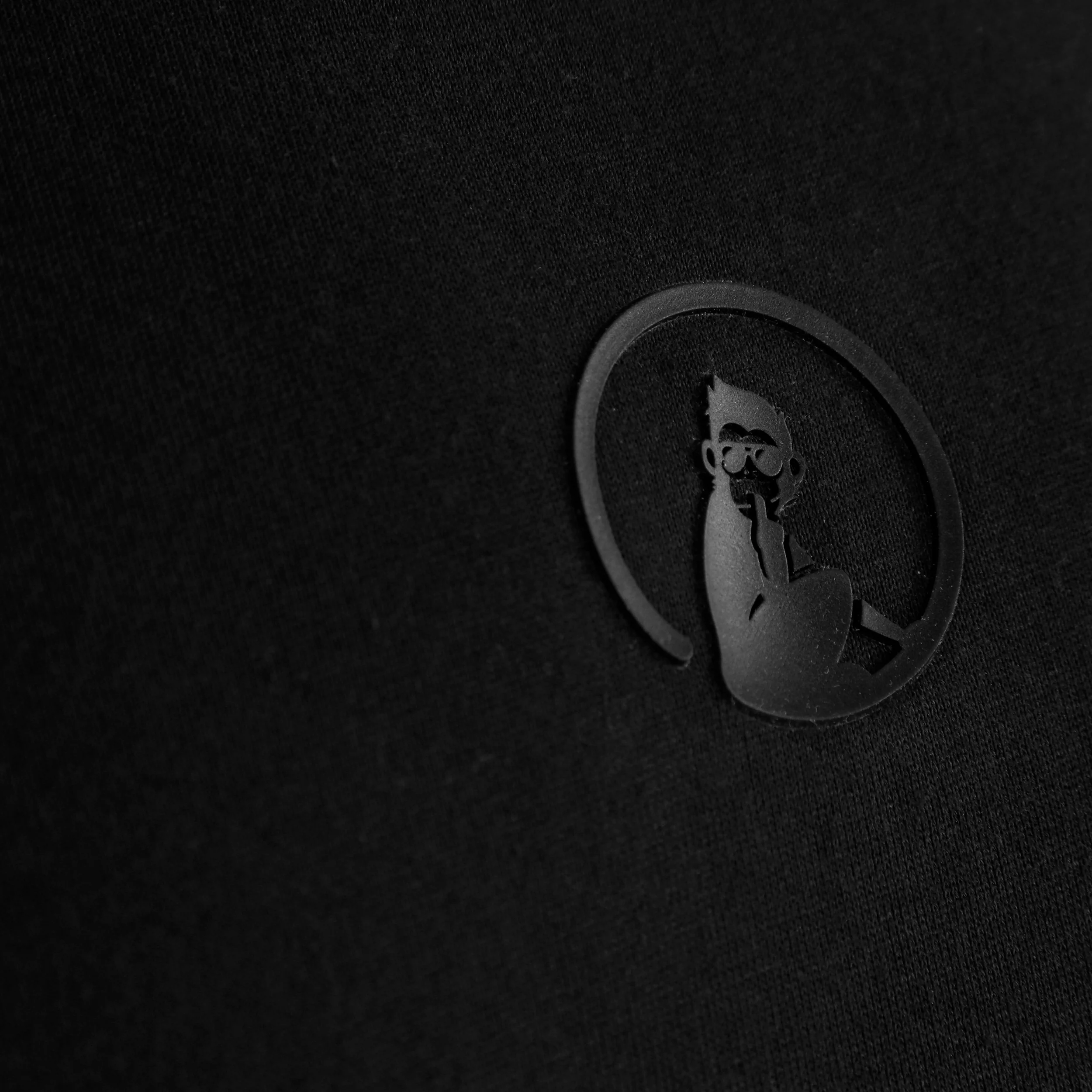 Tonal Core Camiseta De Manga Corta Hombres-Negro - Image 3