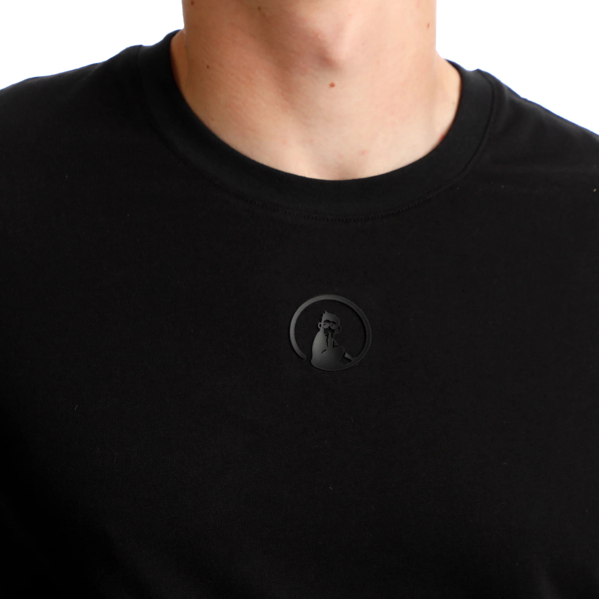 Tonal Core Camiseta De Manga Corta Hombres-Negro - Image 6