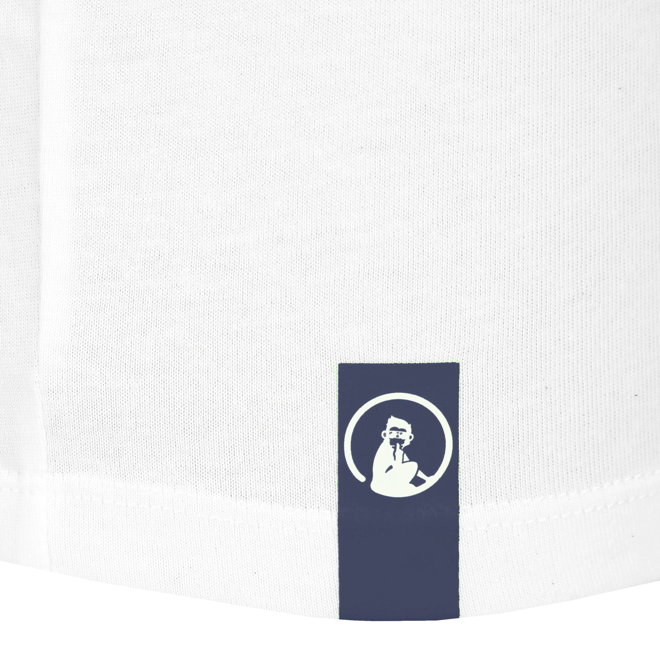 Trainings Camiseta De Manga Corta Hombres-Blanco,Azul Oscuro - Image 4