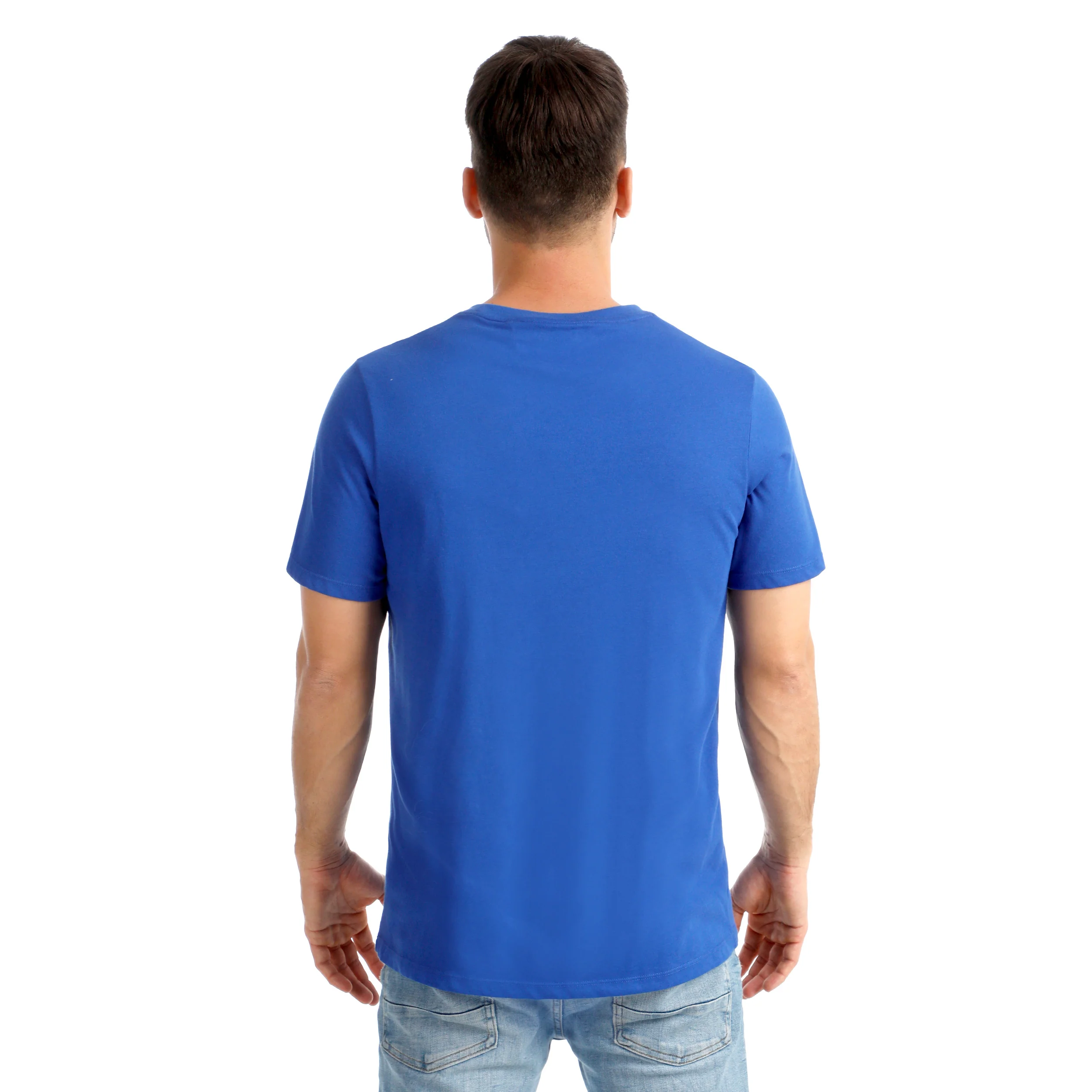 Trainings Small Logo Camiseta de manga corta Hombres - azul, blanco - Image 6