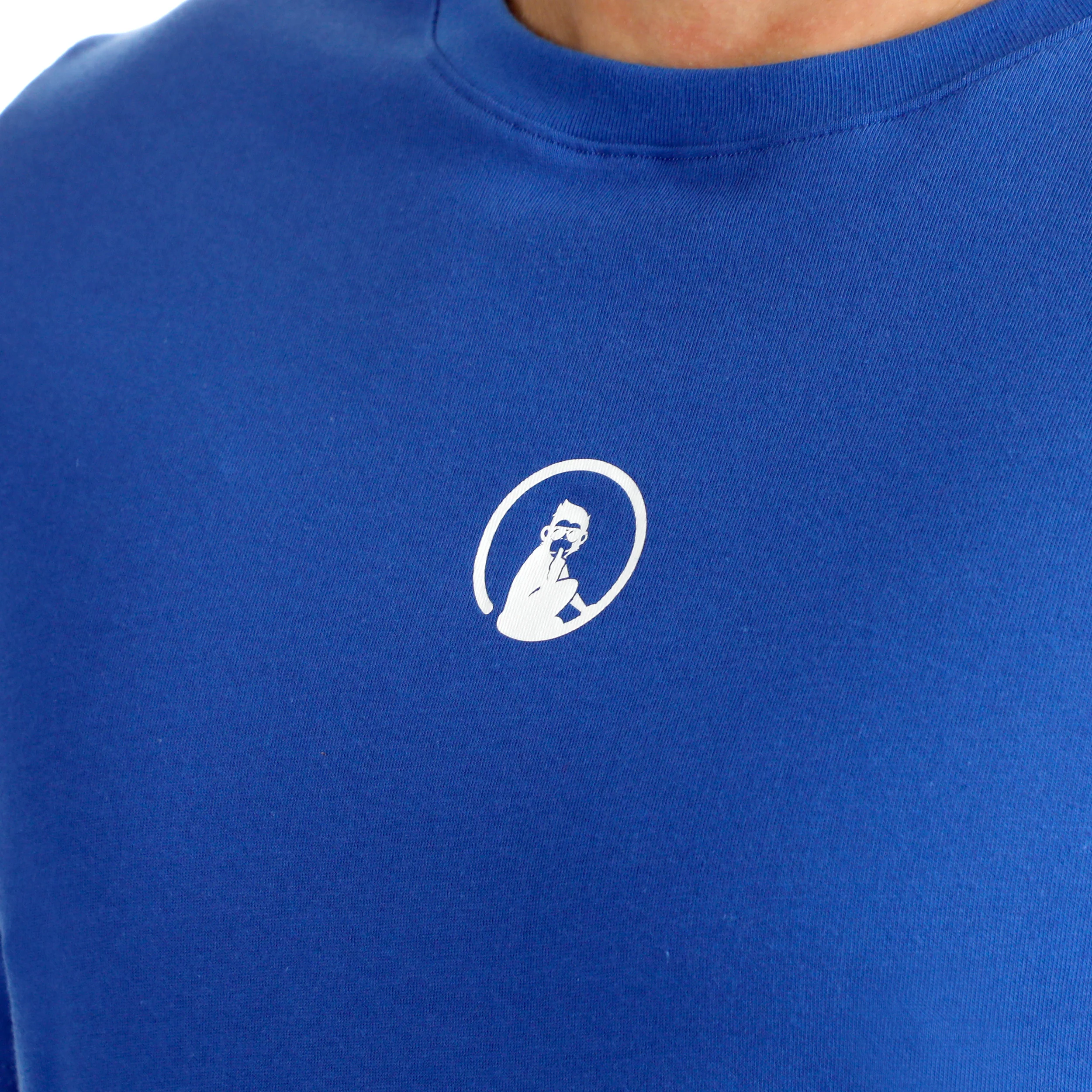 Trainings Small Logo Camiseta de manga corta Hombres - azul, blanco - Image 7