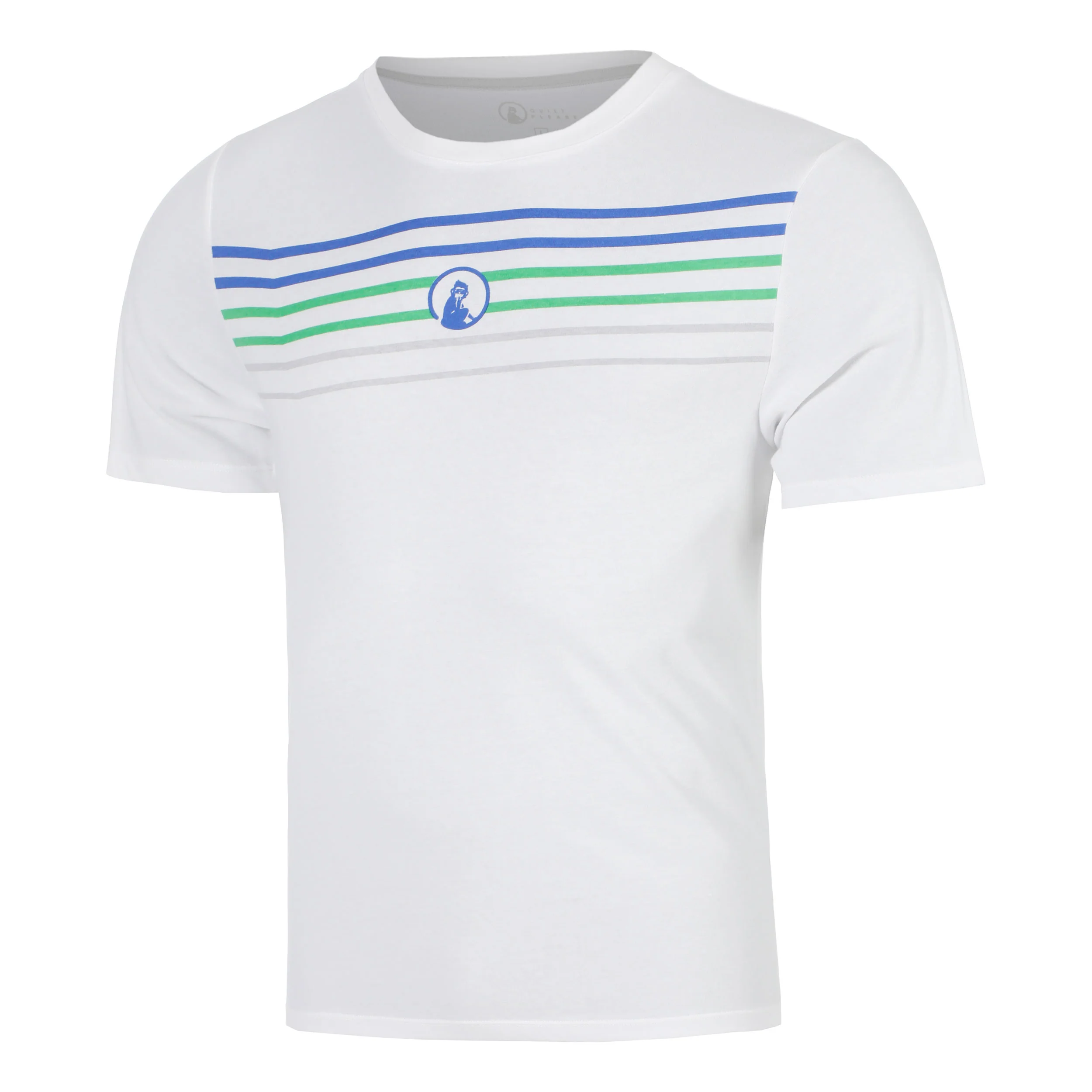 Trainings Stripe Camiseta de manga corta Hombres - blanco, naranja