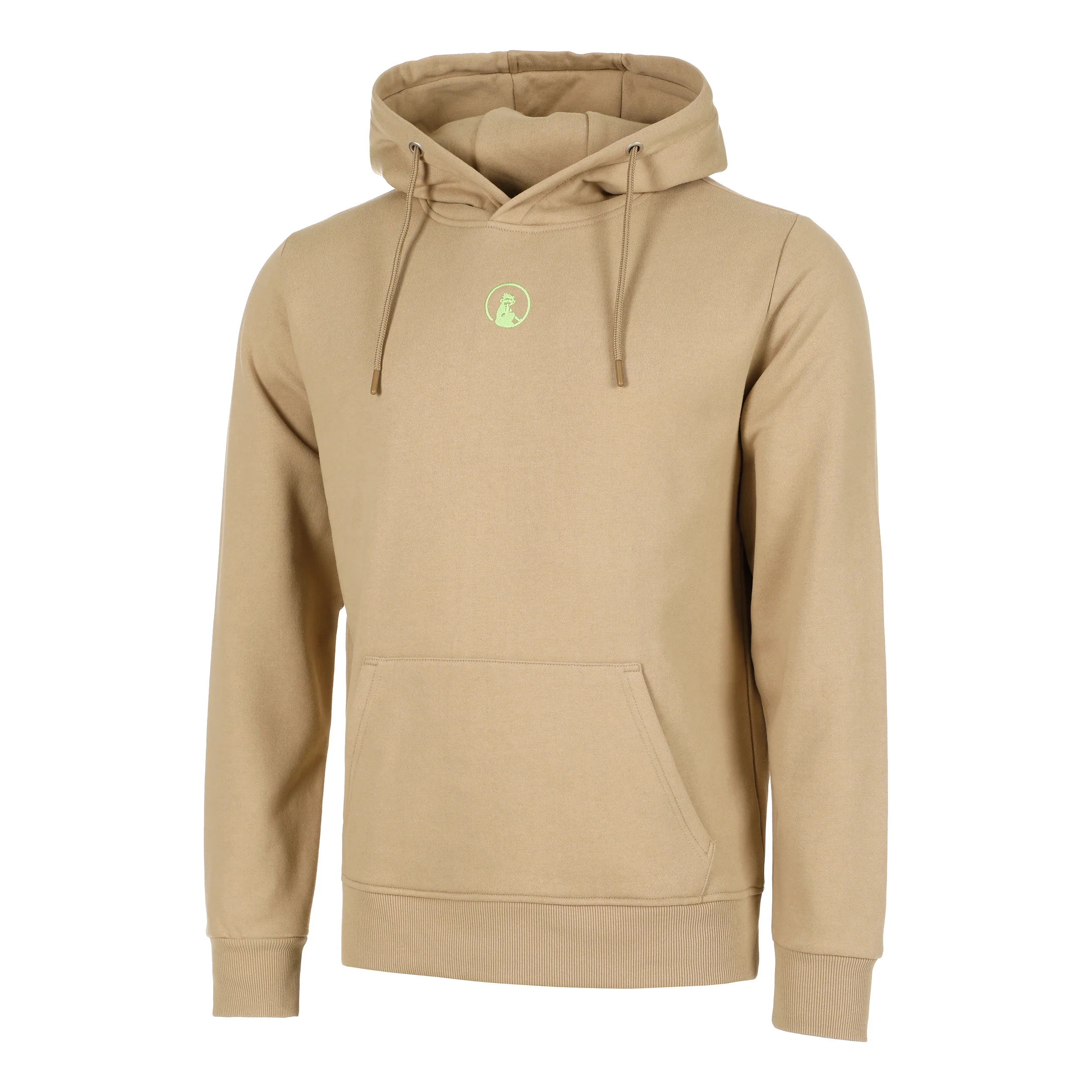 Wild Collage Sudadera Con Capucha Hombres-Beige,Multicolor - Image 2
