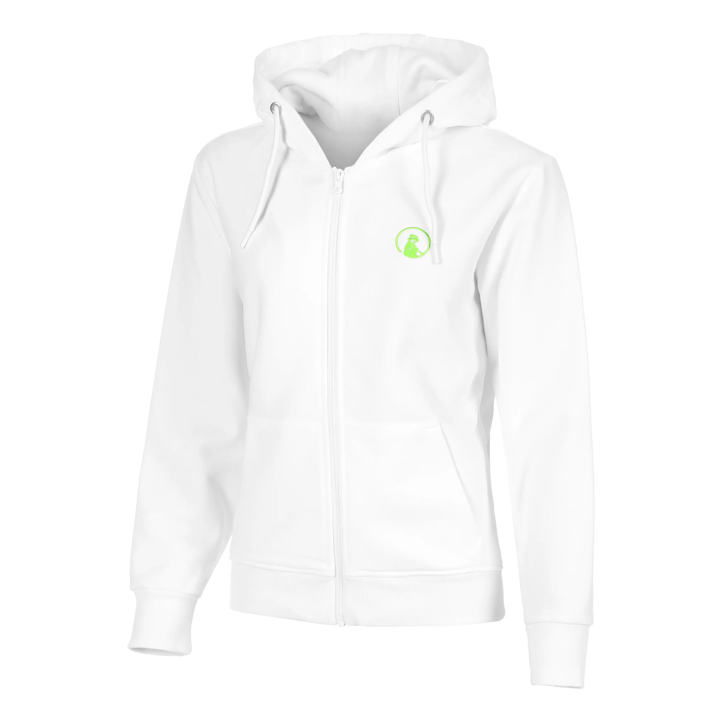 Wild Collage Zip Sudadera Con Cremallera Mujeres-Blanco,Multicolor - Image 2