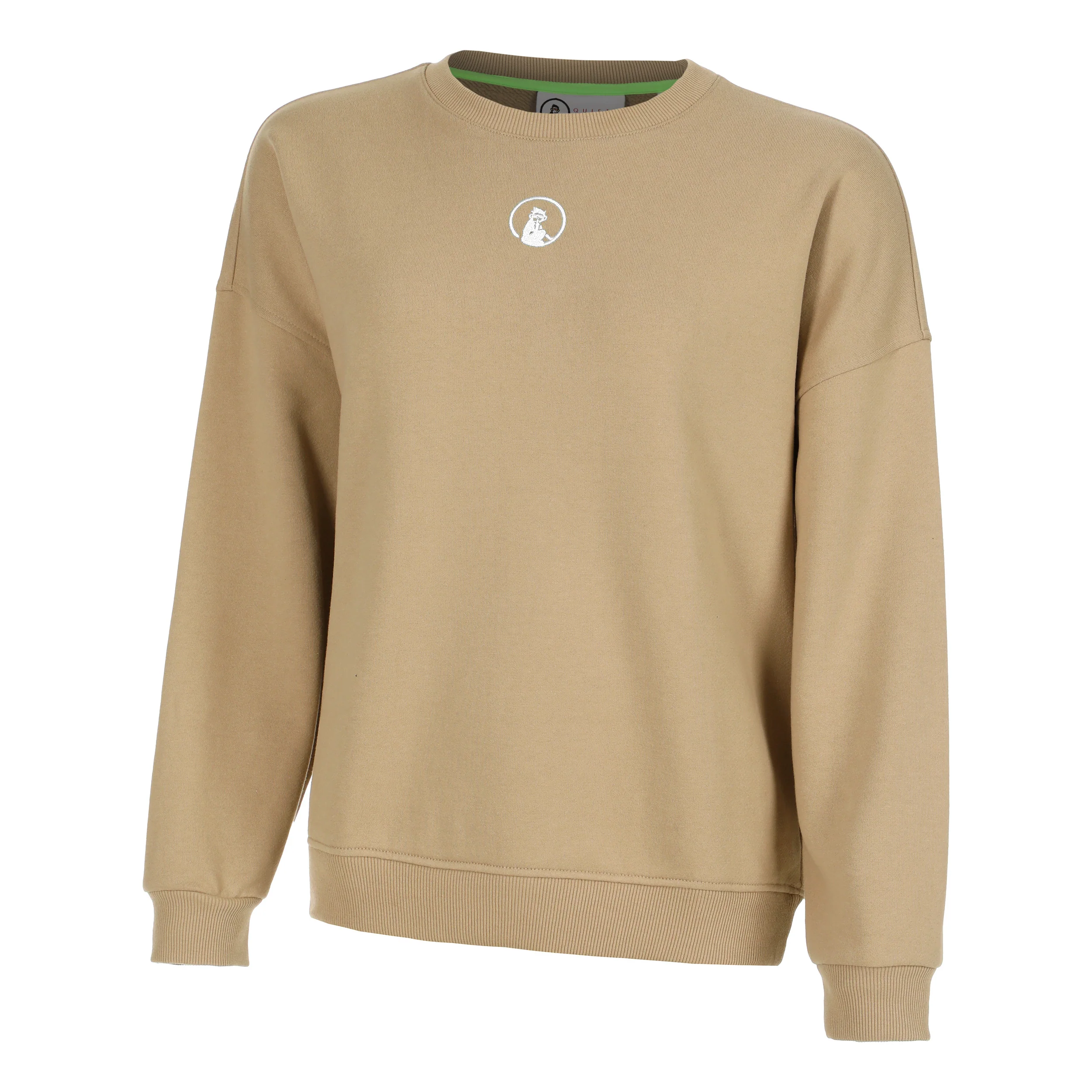 Wild Oversize Sudadera Mujeres-Beige