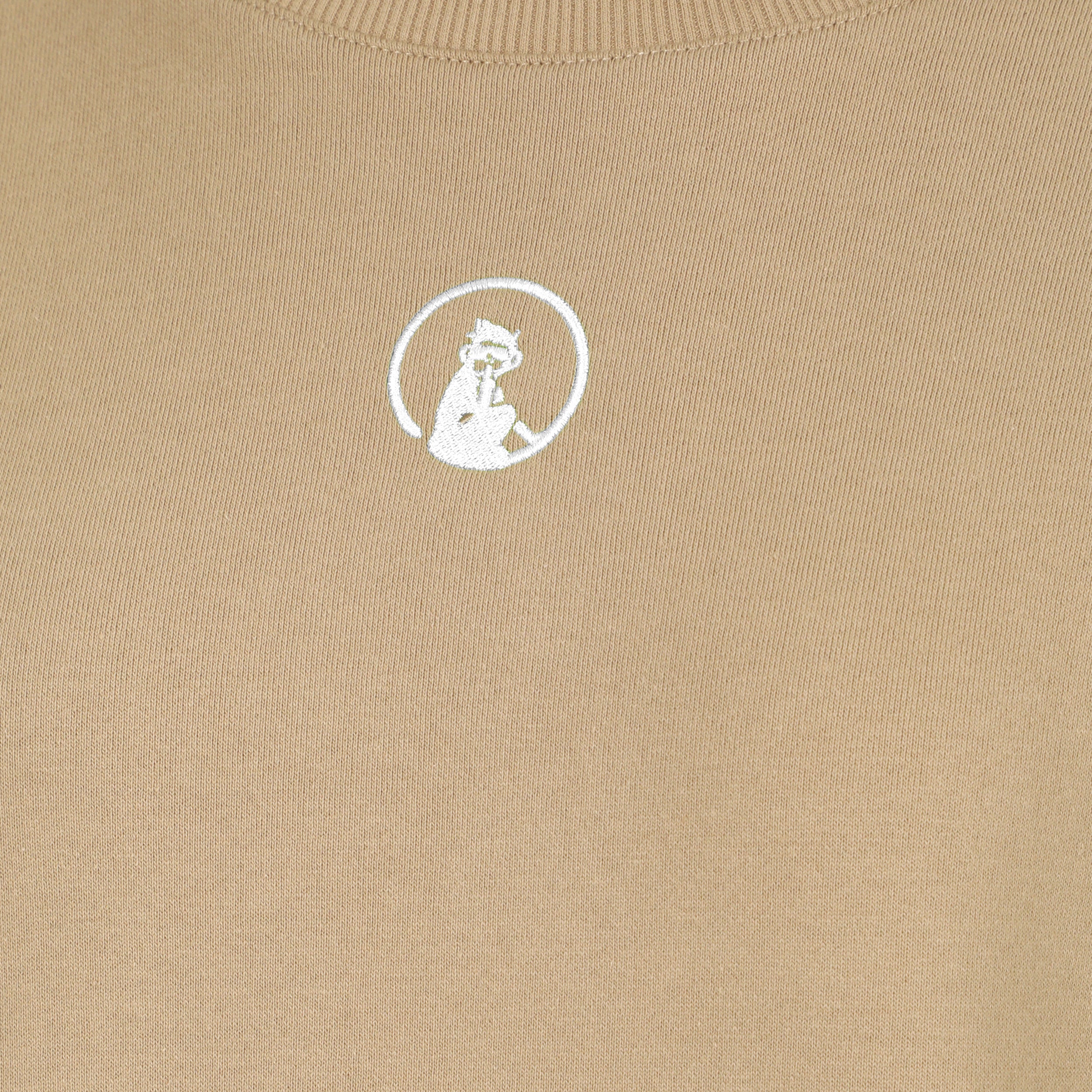 Wild Oversize Sudadera Mujeres-Beige - Image 3