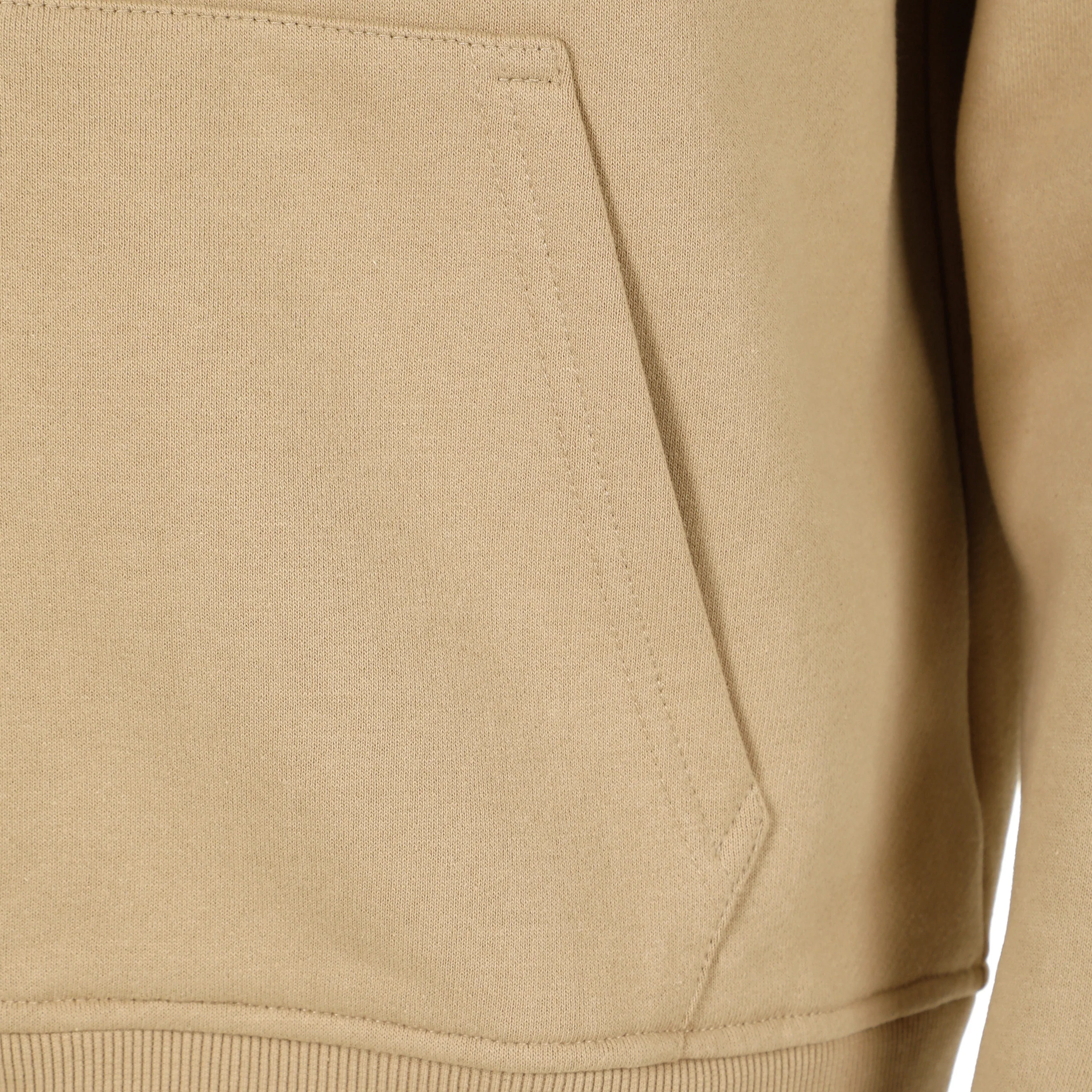Wild Tonal Zip Sudadera Con Cremallera Hombres-Beige - Image 5