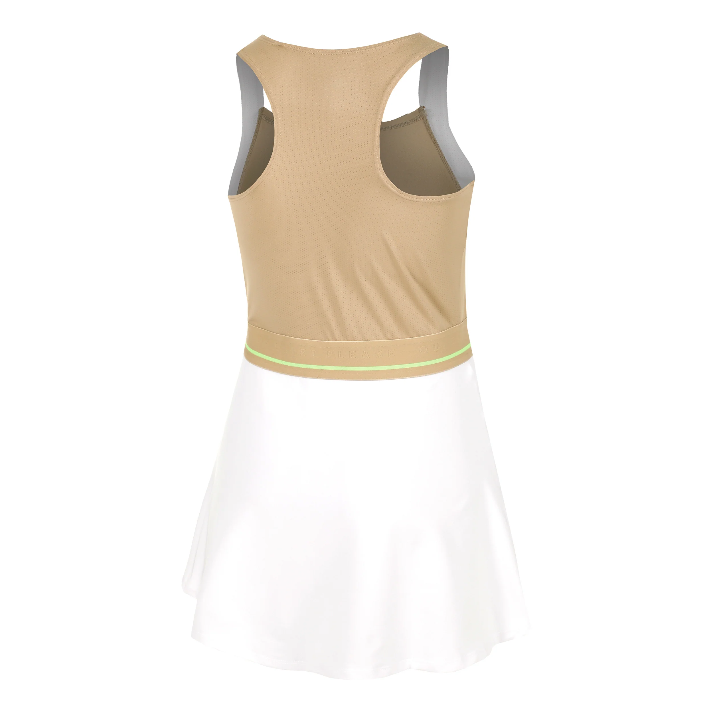 Wild Volley Vestido Mujeres-Beige,Blanco - Image 2