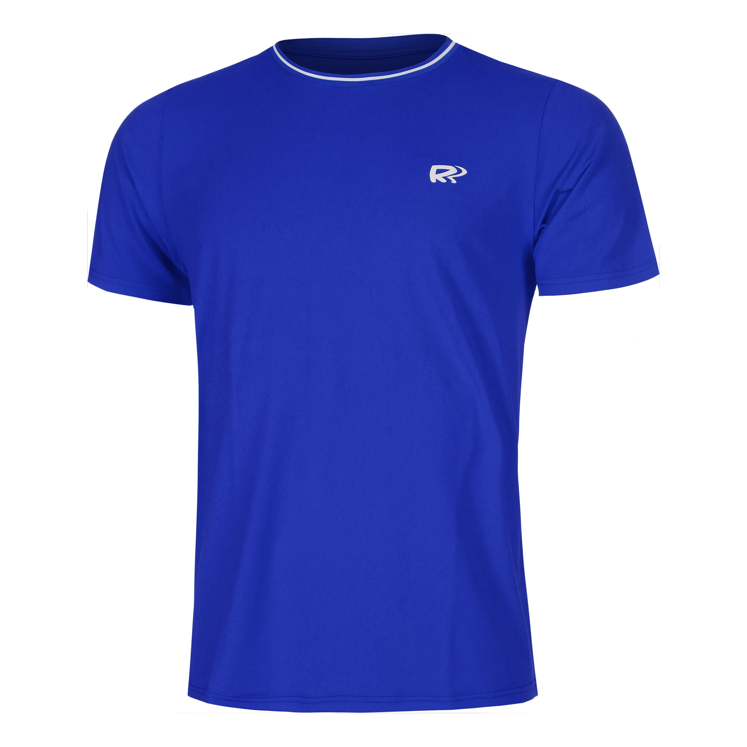Teamline Camiseta De Manga Corta Hombres-Azul