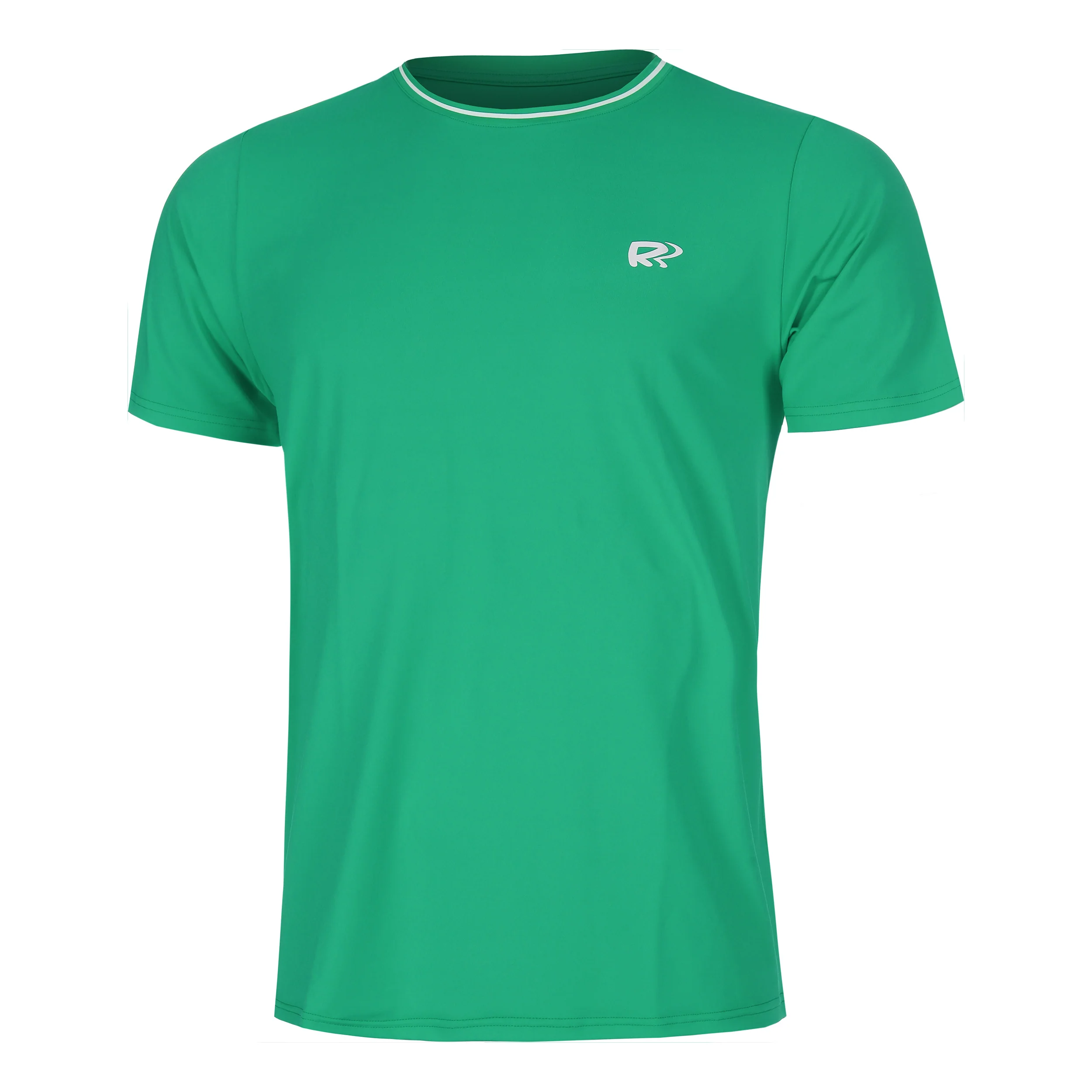 Teamline Camiseta De Manga Corta Hombres-Verde