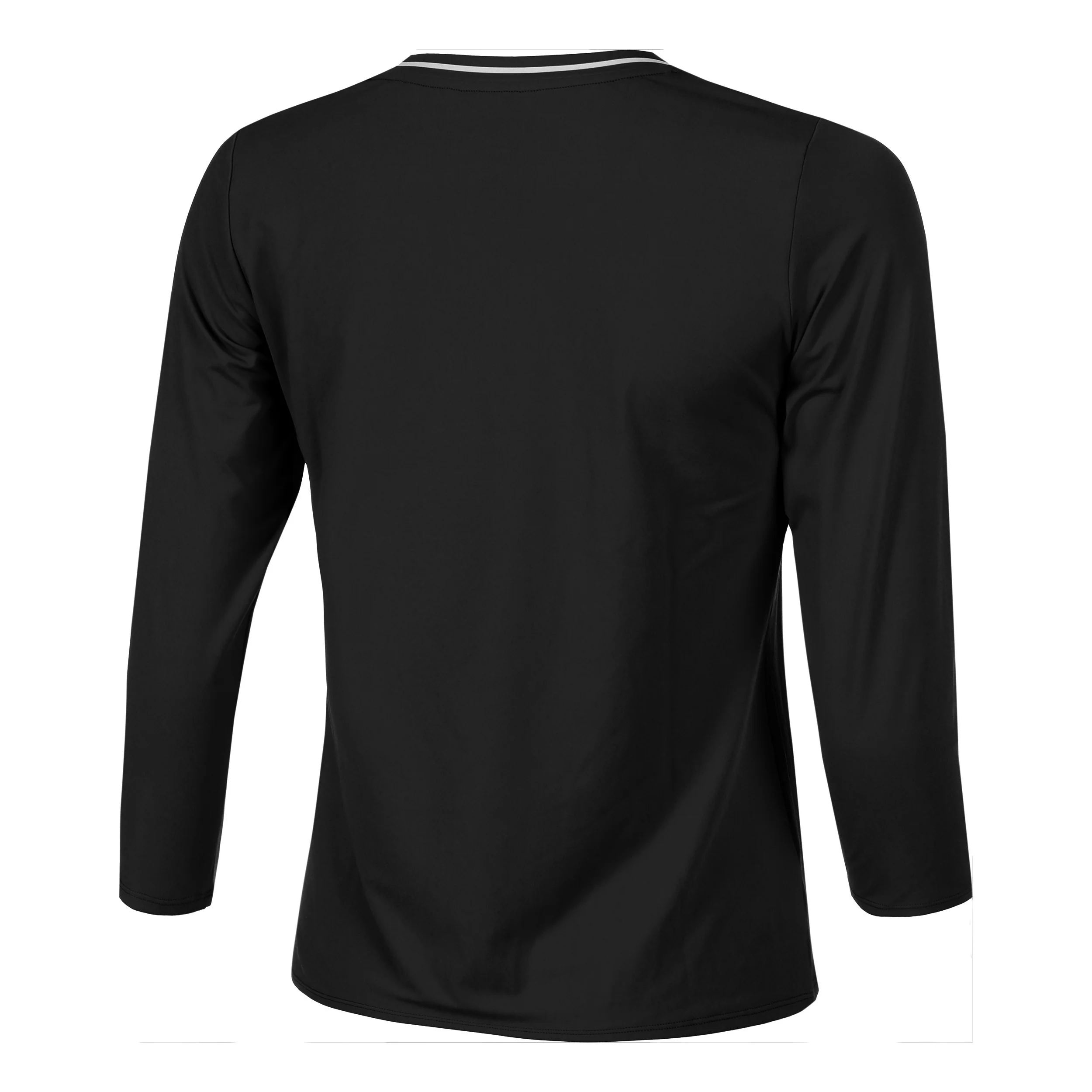 Teamline Camiseta De Manga Larga Mujeres-Negro - Image 2