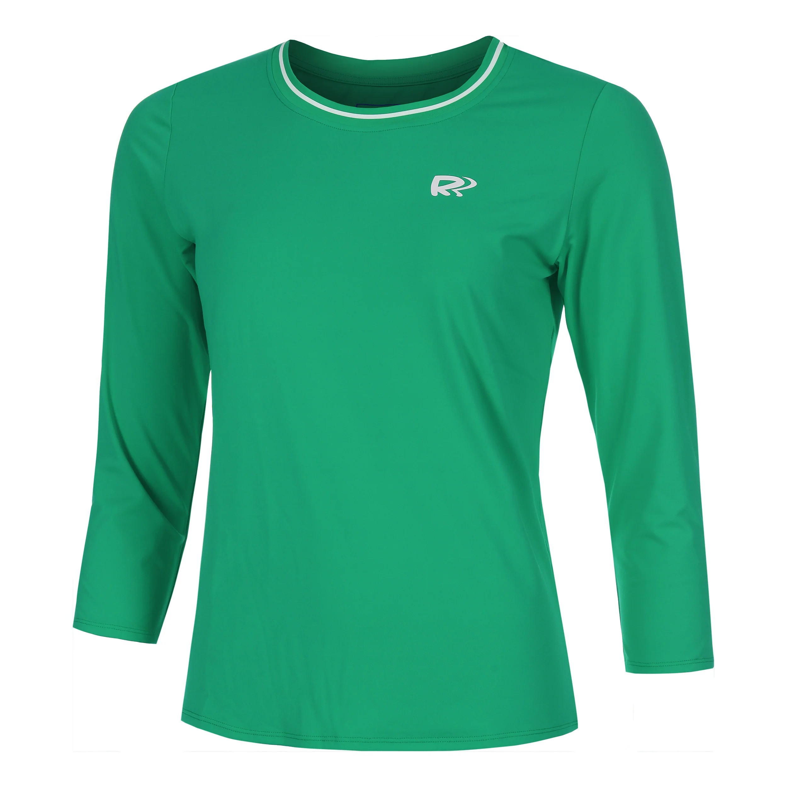 Teamline Camiseta De Manga Larga Mujeres-Verde