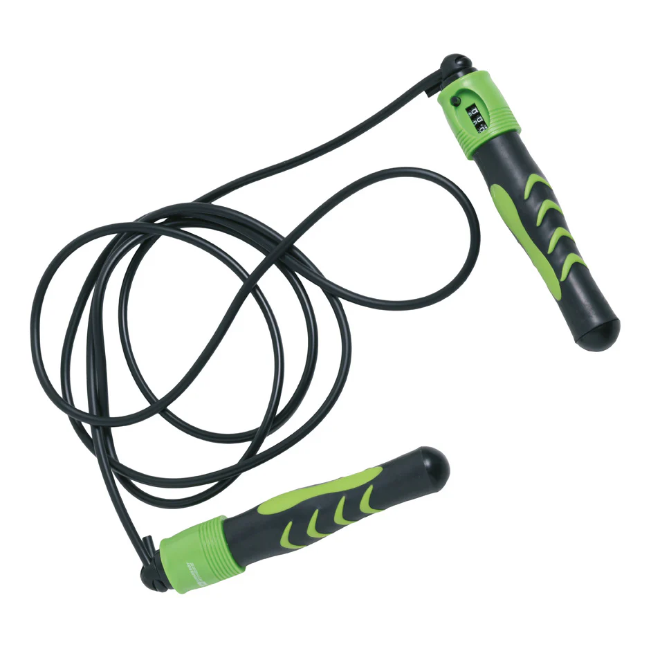 Cuerda Para Saltar Contador-Verde,Negro