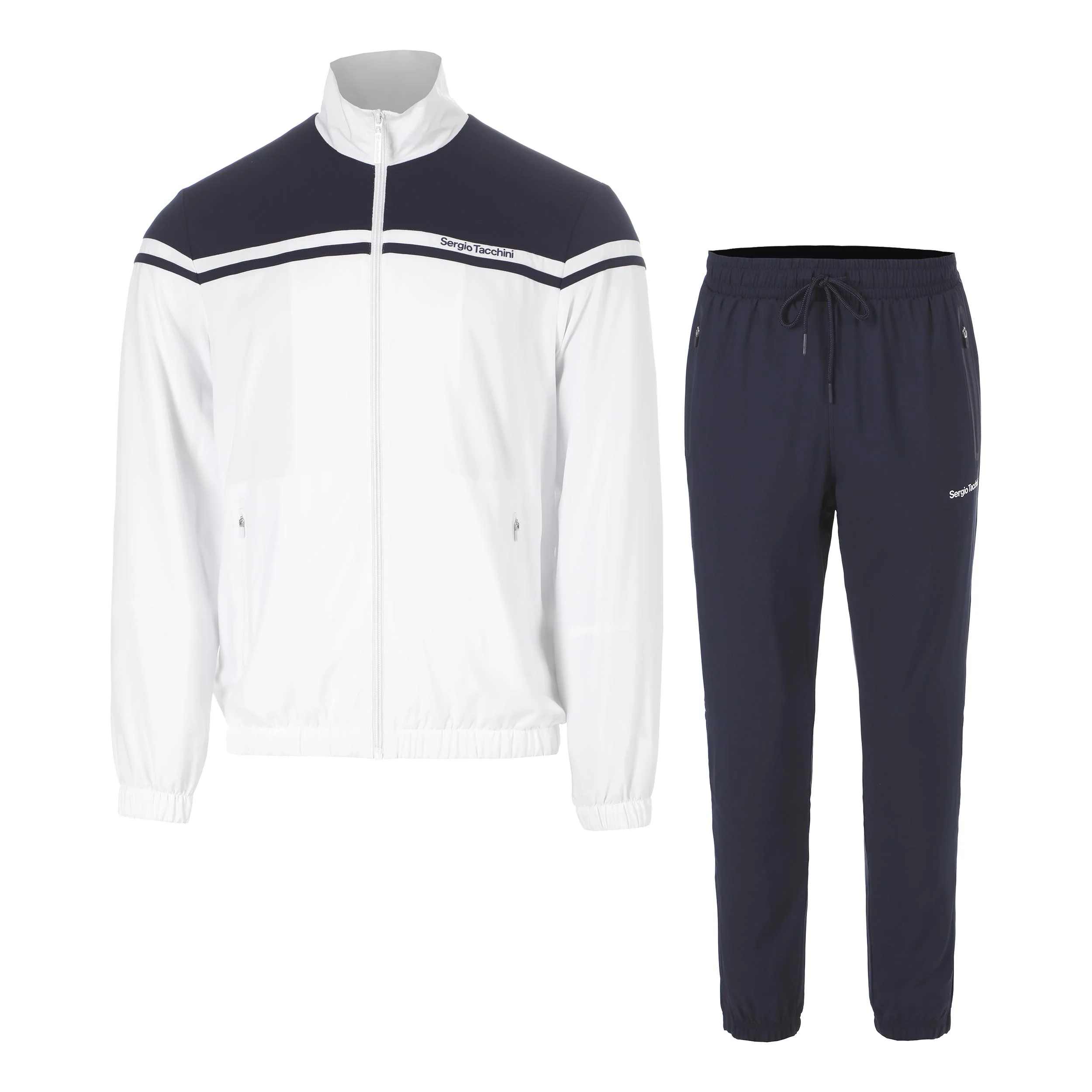 Riflesso Chándal Hombres - azul oscuro, blanco