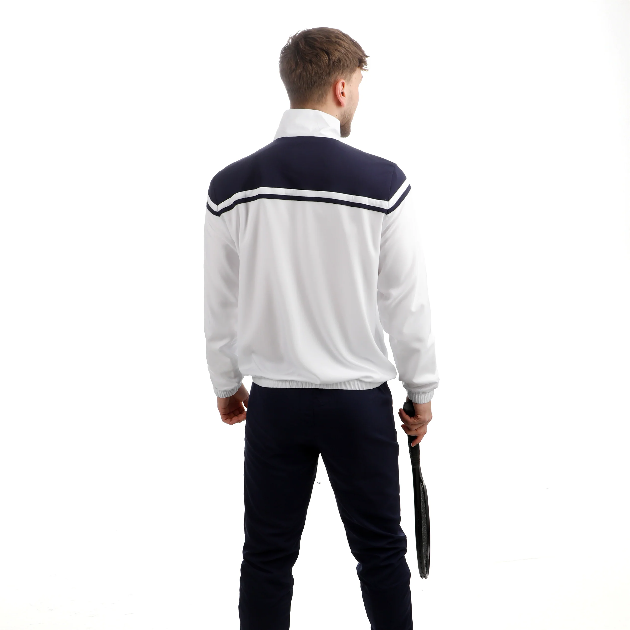 Riflesso Chándal Hombres - azul oscuro, blanco - Image 7