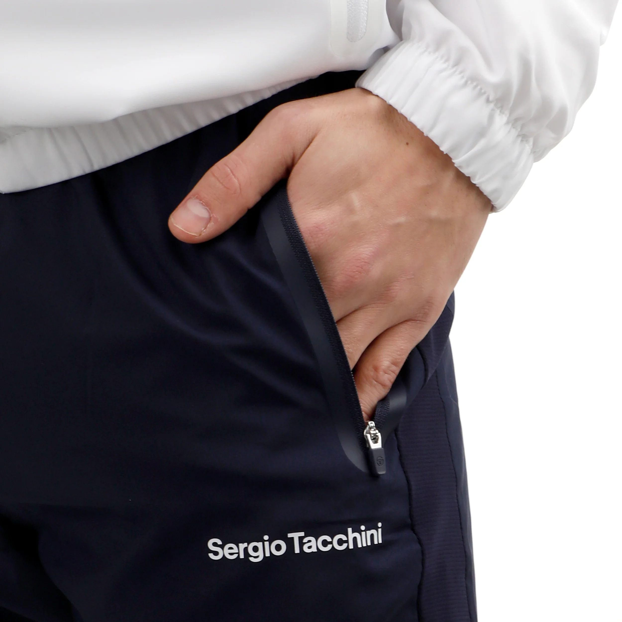 Riflesso Chándal Hombres - azul oscuro, blanco - Image 9