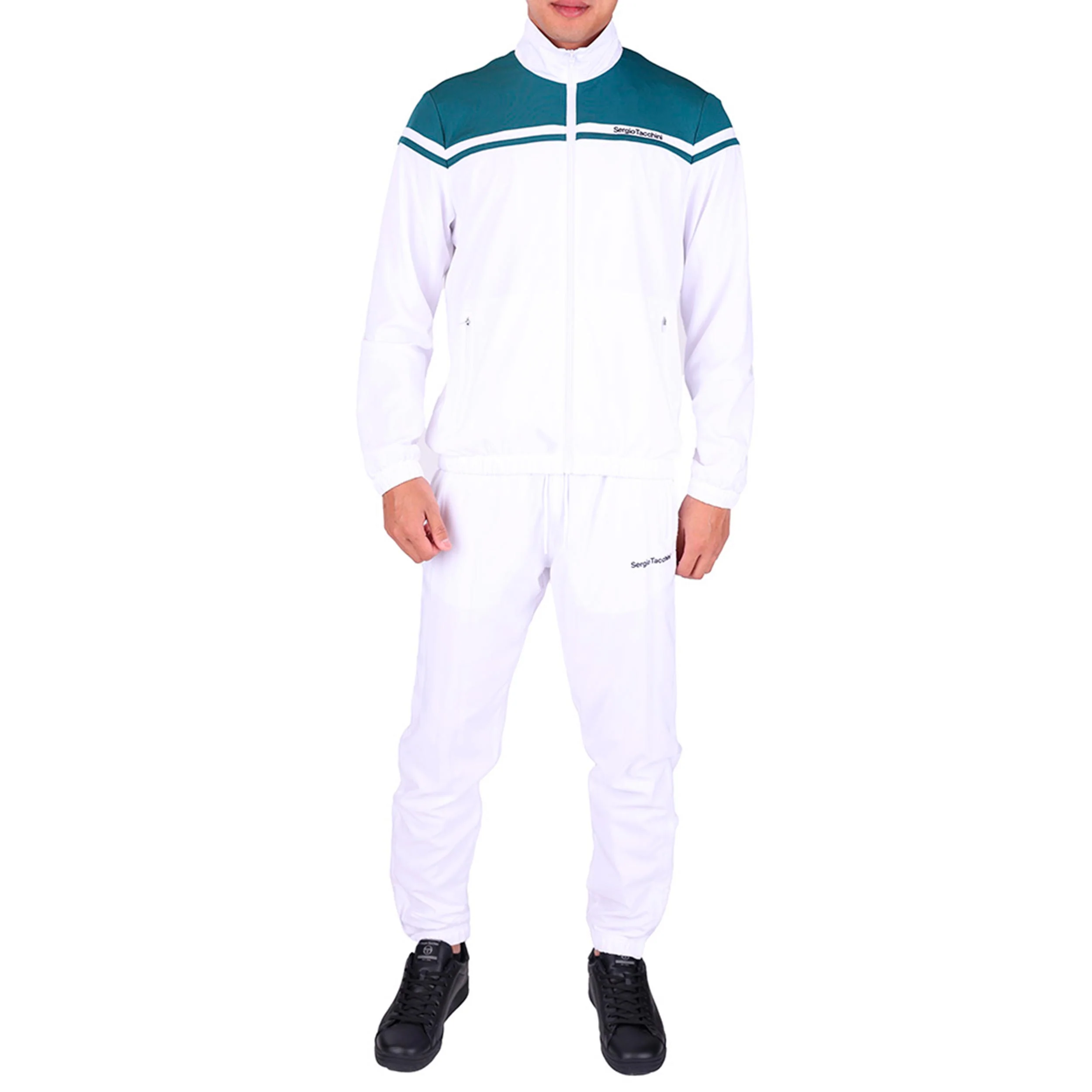 Riflesso Chándal Hombres - blanco, color petróleo - Image 2